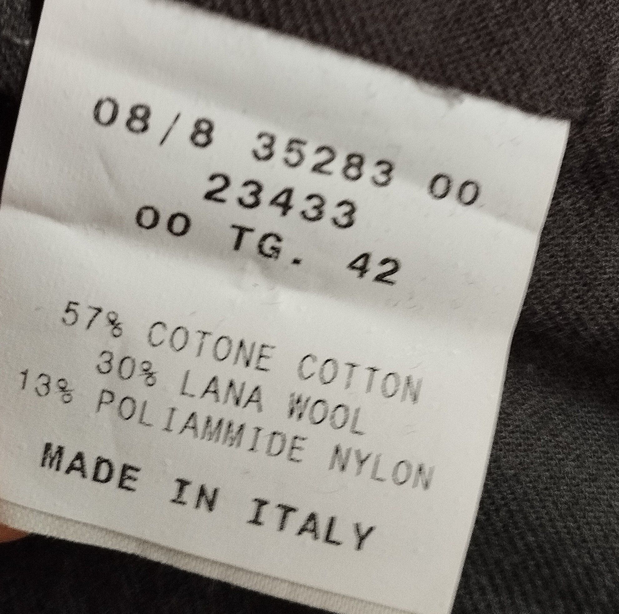 Cerruti 1881 Cerruti Veste Laine Chevrons T L/XL Size L / US 10 / IT 46 - 8 Thumbnail