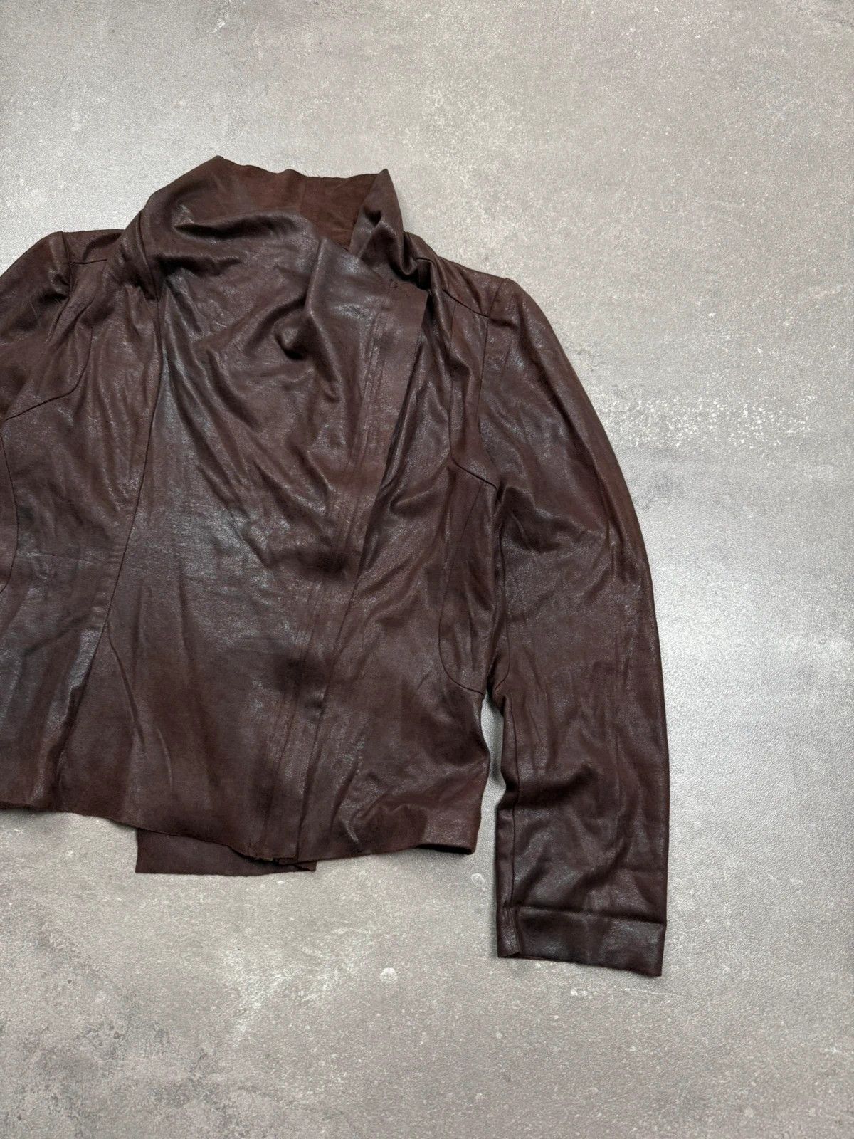 Japanese Brand veste Rick Owens style jacket archive avant garde 