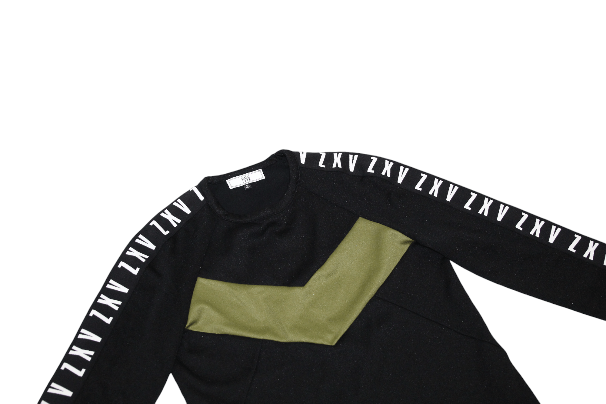 Versus Versace 💥 Zayn Malik x Versus Versace Collab ZXV Chevron L/S Top Size US M / EU 48-50 / 2 - 3 Thumbnail