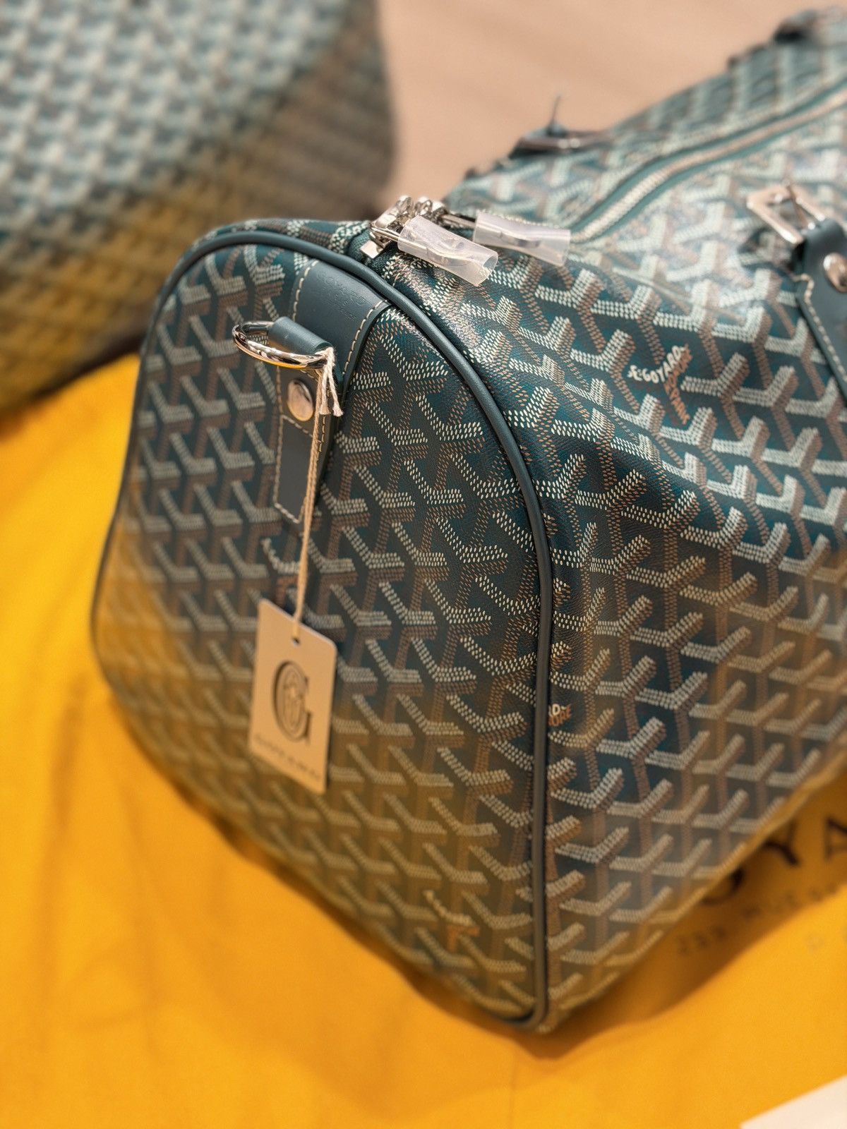 Goyard Goyard Boston 50 Green Size ONE SIZE - 6 Thumbnail