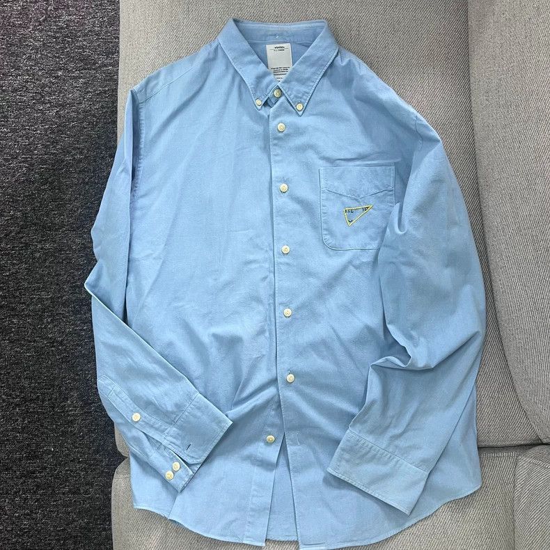 Visvim visvim SS16 Giza cotton Egyptian cotton shirt Size US L / EU 52-54 / 3 - 1 Thumbnail