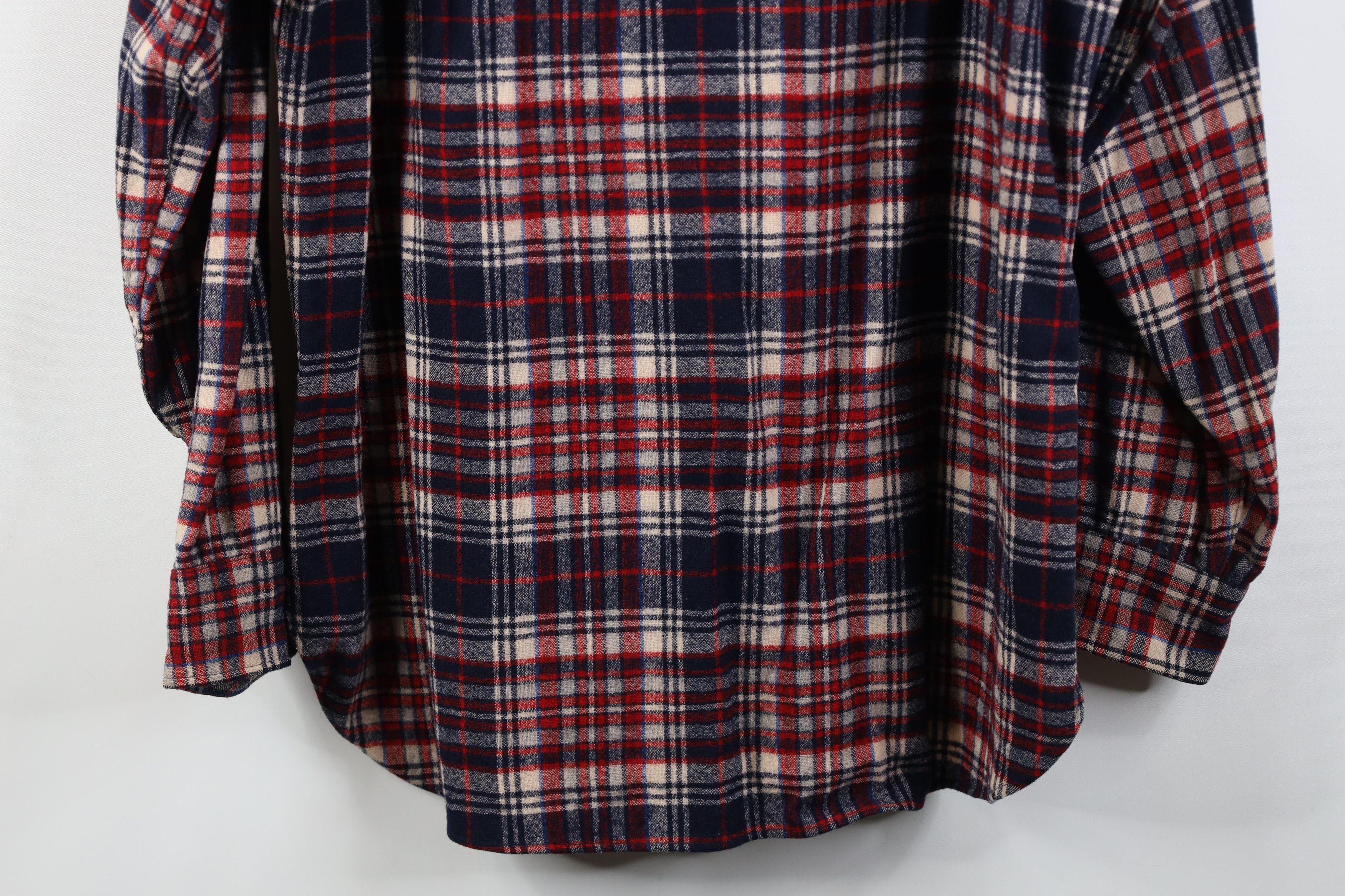 Pendleton Vintage 70s Pendleton Wool Knit Collared Button Shirt USA Size US L / EU 52-54 / 3 - 11 Thumbnail
