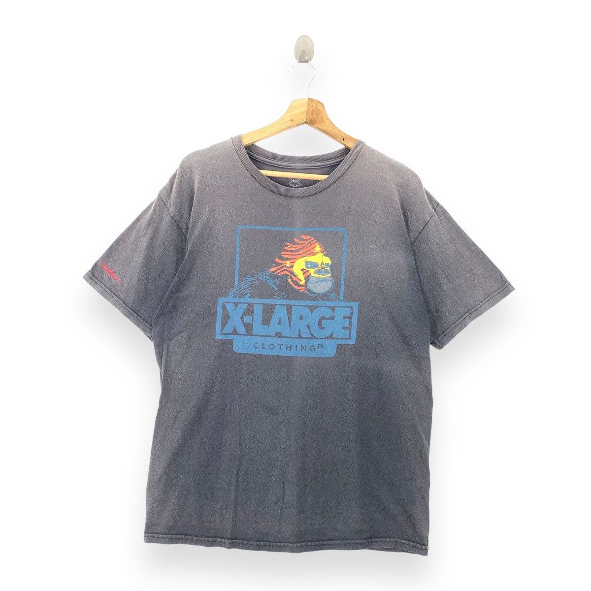 Xlarge X-LARGE CLOTHING x FUTURA Natural Sun Faded Tee Shirt Top Size US M / EU 48-50 / 2 - 1 Thumbnail
