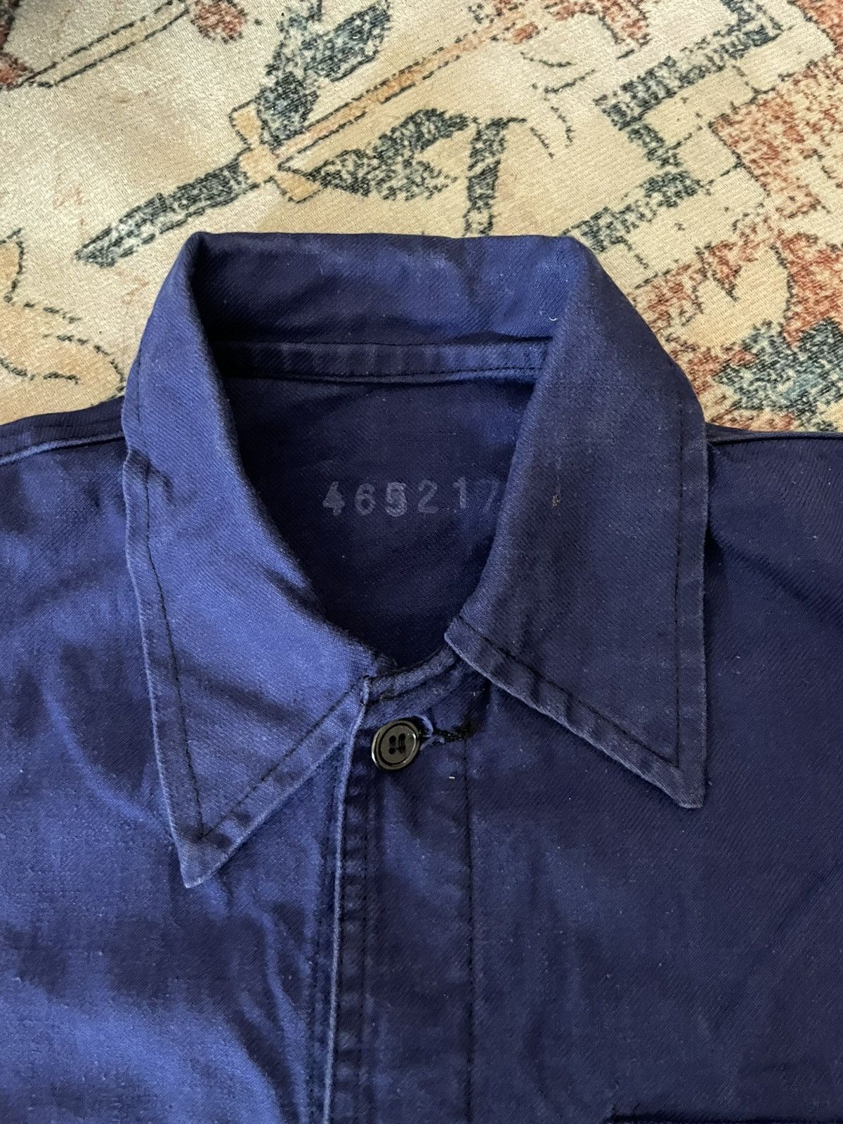 Le Laboureur Vintage 60s French Work Chore Jacket Size US S / EU 44-46 / 1 - 3 Thumbnail