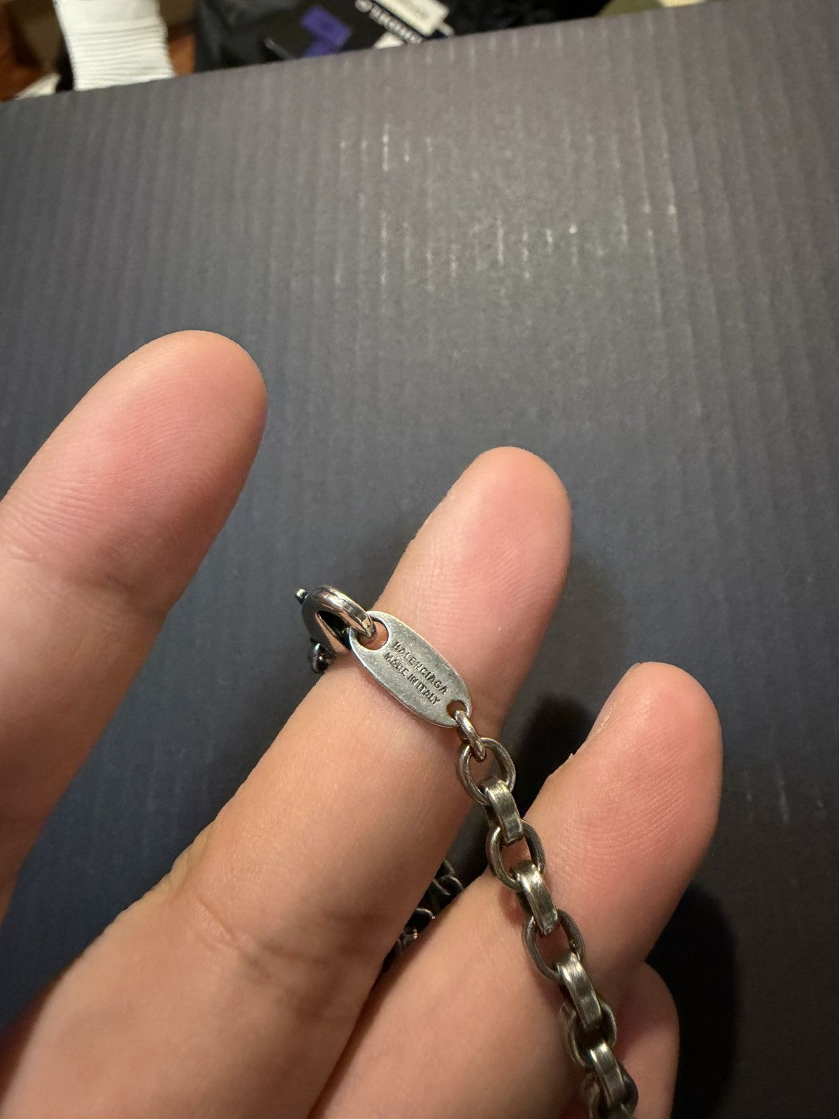 Balenciaga Balenciaga goth sword snake necklace Size ONE SIZE - 10 Thumbnail