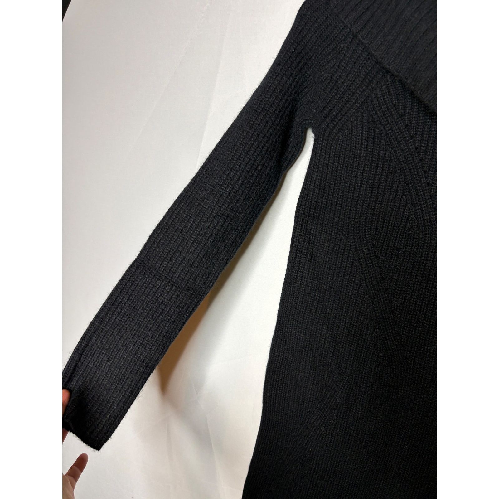 Tse TSE cashmere Multi Neck Knitted Knee Length Dress sz XS Size XS / US 0-2 / IT 36-38 - 9 Thumbnail