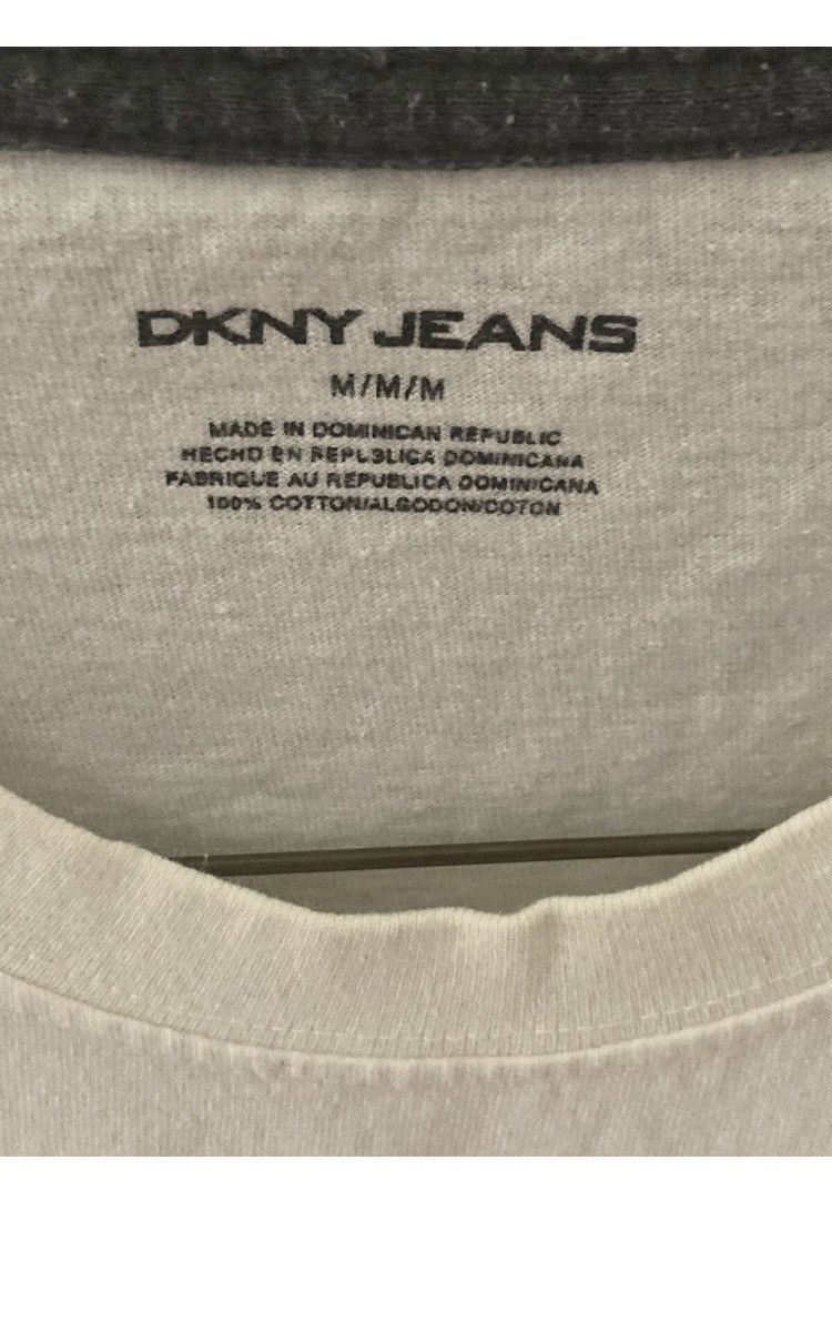 DKNY DKNY Jeans White Skull Skeleton Swords Tee M Size US M / EU 48-50 / 2 - 2 Thumbnail