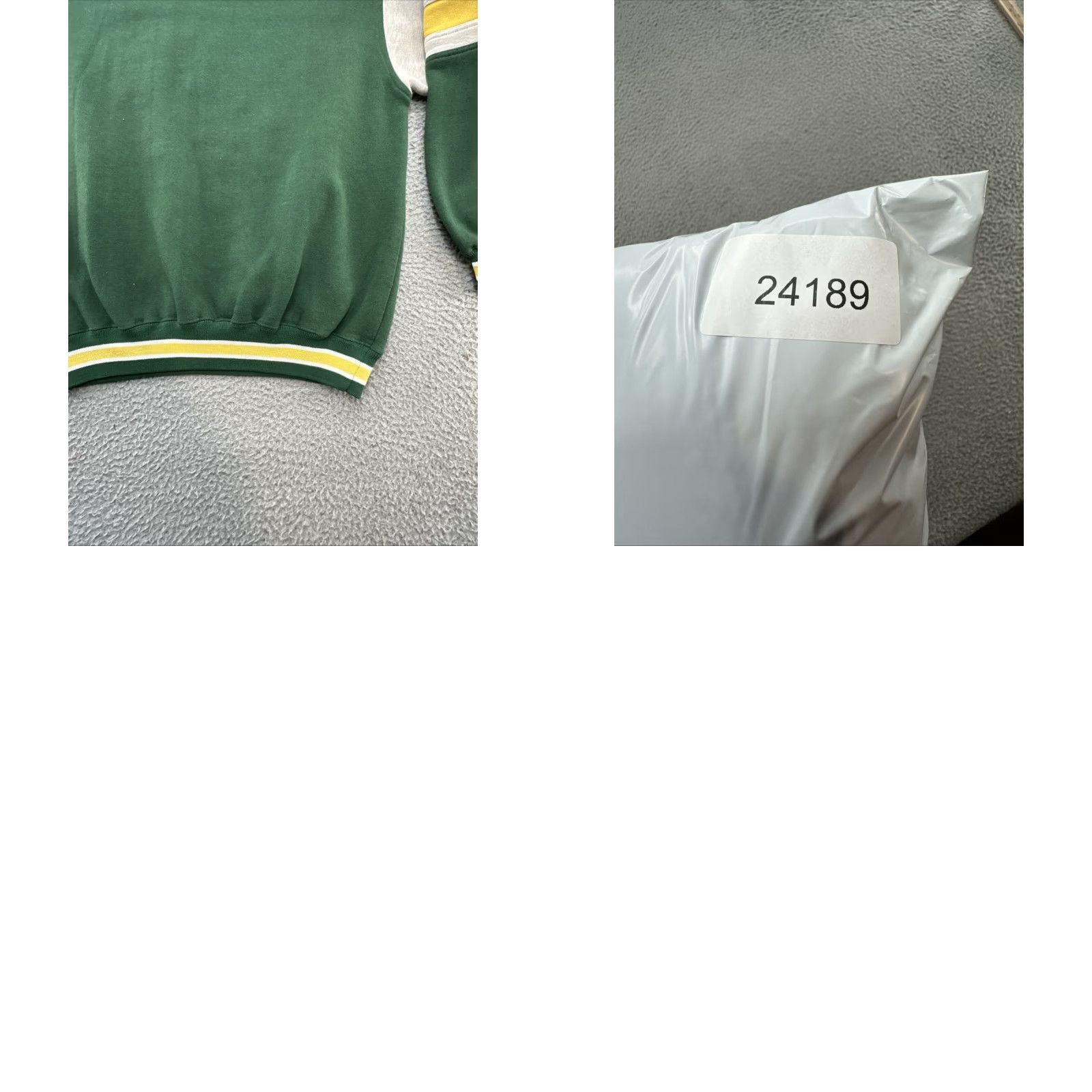 Logo 7 VINTAGE Logo 7 Sweatshirt Green Bay Packers Logo 7 Crew Neck Long Sleeve Men L Green Graphic Print Pullover Sports Football Fall Winter Spring Mens Size US L / EU 52-54 / 3 - 11 Thumbnail