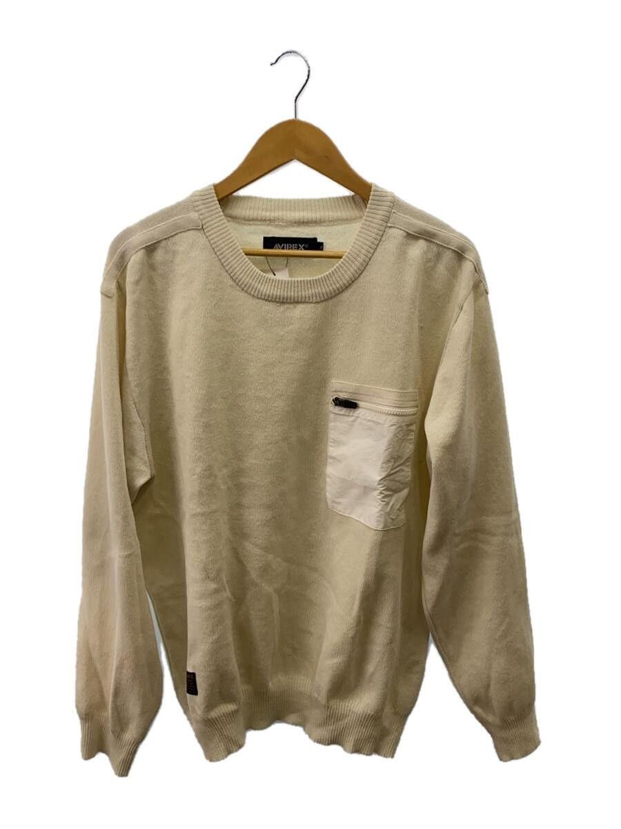Avirex Avirex Polyester Sweater Cream Size US XL / EU 56 / 4 - 1 Thumbnail