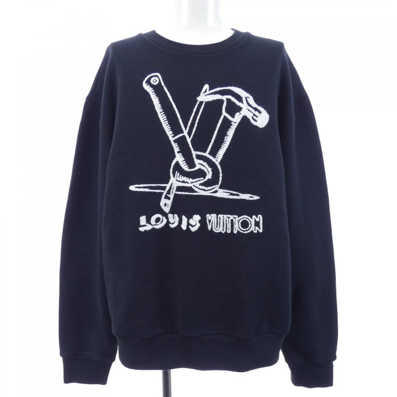 Louis Vuitton Louis Vuitton Louis Vuitton Cotton Sweatshirt Textile Sweatshirts & Hoodies HPY79WIHN DUTY FREE for USA Size ONE SIZE - 1 Thumbnail