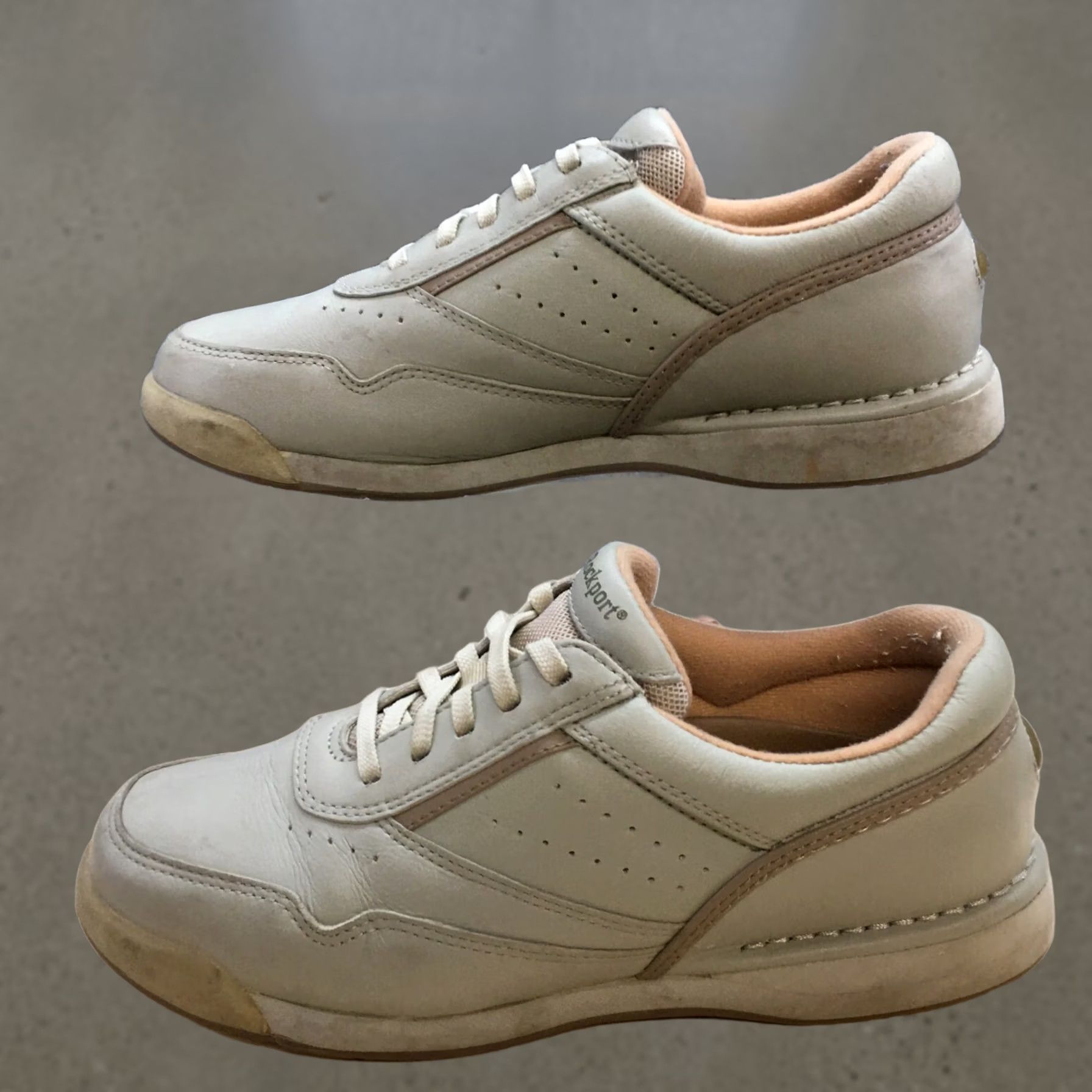 Rockport Rockport Sneaker Womens 7W Pro Walker Lace Up Casual Comfort Leather W7102W Size US 7 / IT 37 - 1 Thumbnail