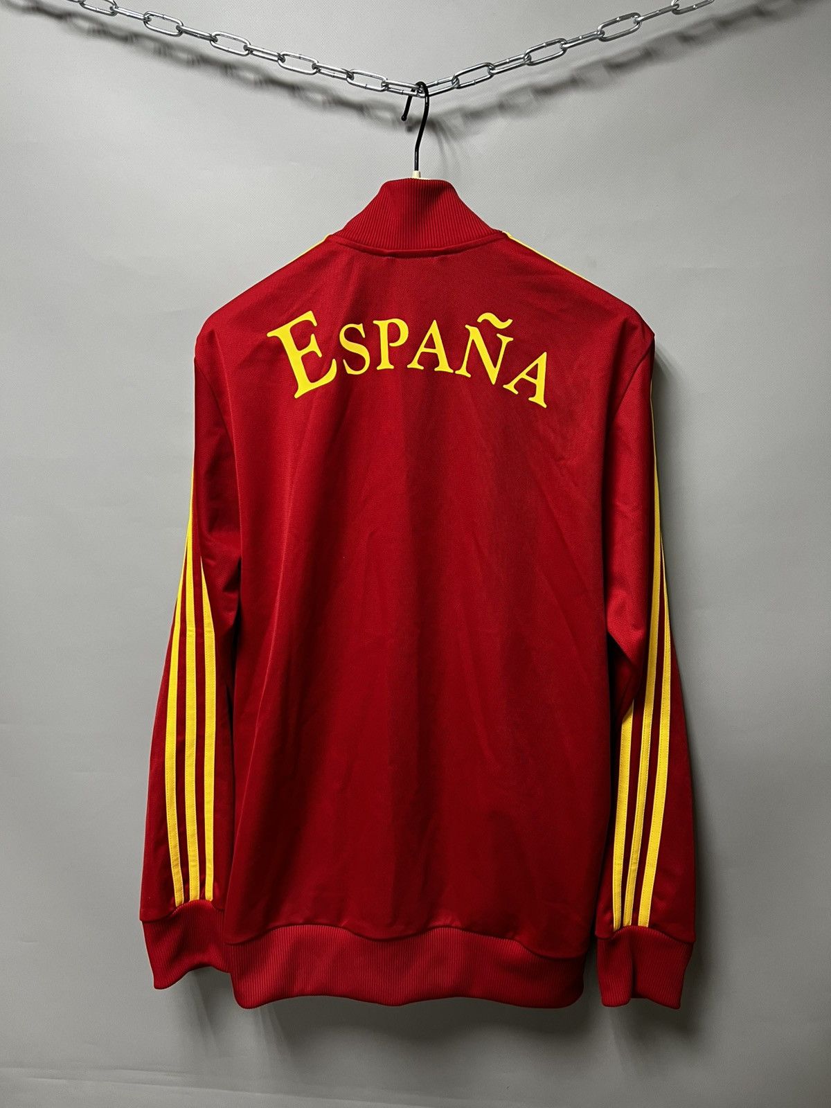Adidas SPAIN 2011 SOCCER TRACK TOP ZIP JACKET ADIDAS VINTAGE Size US M / EU 48-50 / 2 - 2 Thumbnail