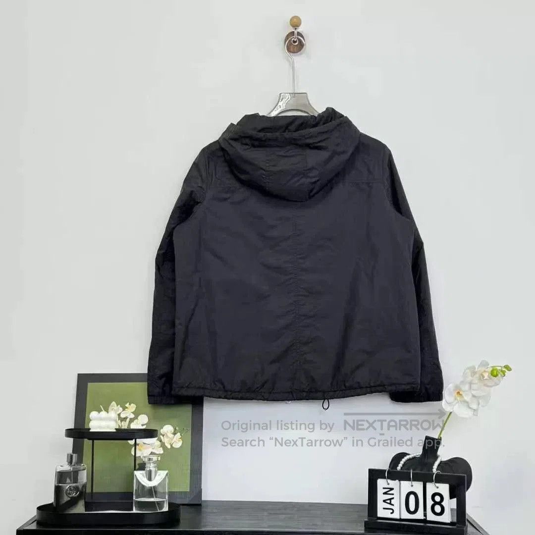 Prada prada black hooded zip-up cotton jacket. Size US M / EU 48-50 / 2 - 3 Thumbnail
