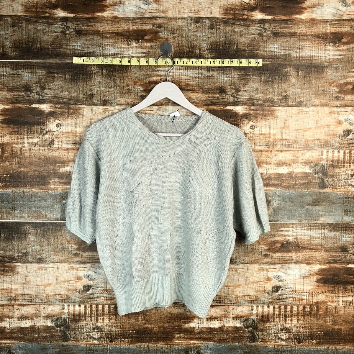 Homespun Knitwear × Japanese Brand × Vintage Japanese Brand vintage Blue Knitwear #A1674 Size S / US 4 / IT 40 - 1 Thumbnail