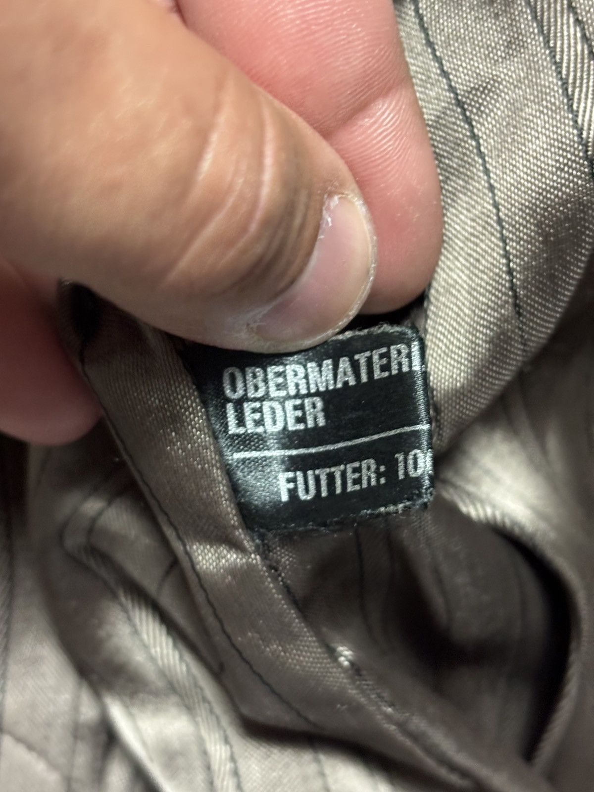 Yohji Yamamoto Balenciaga Yohji Yamamoto Saint Lauren Styled Leather Jacket Size US L / EU 52-54 / 3 - 15 Thumbnail