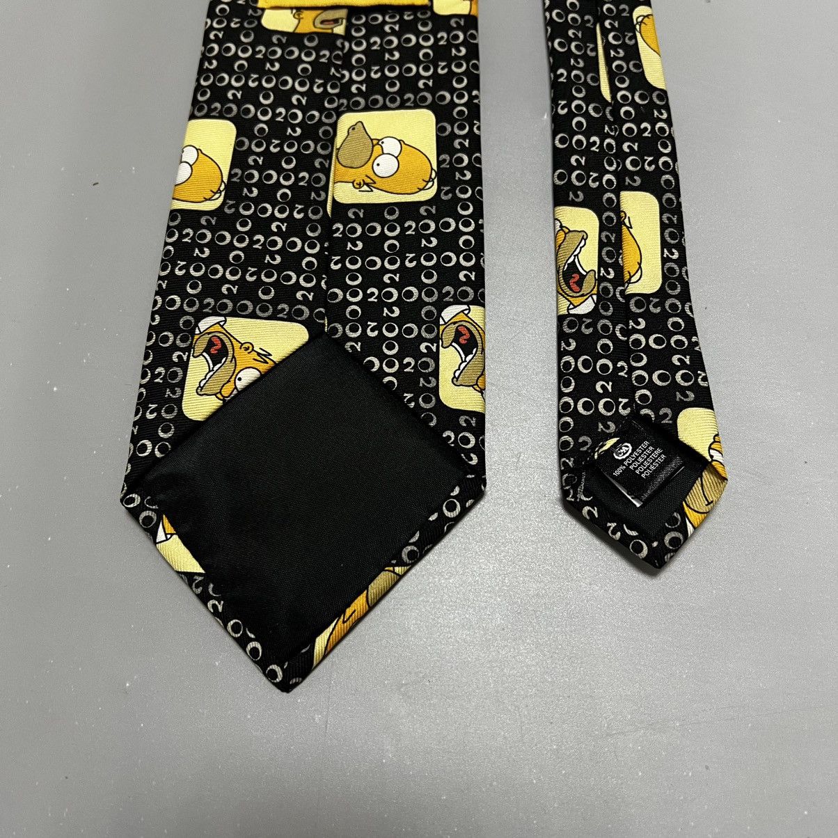 The Simpsons × Vintage Mens Vintage The Simpsons Homer Tie 00s Size ONE SIZE - 4 Thumbnail