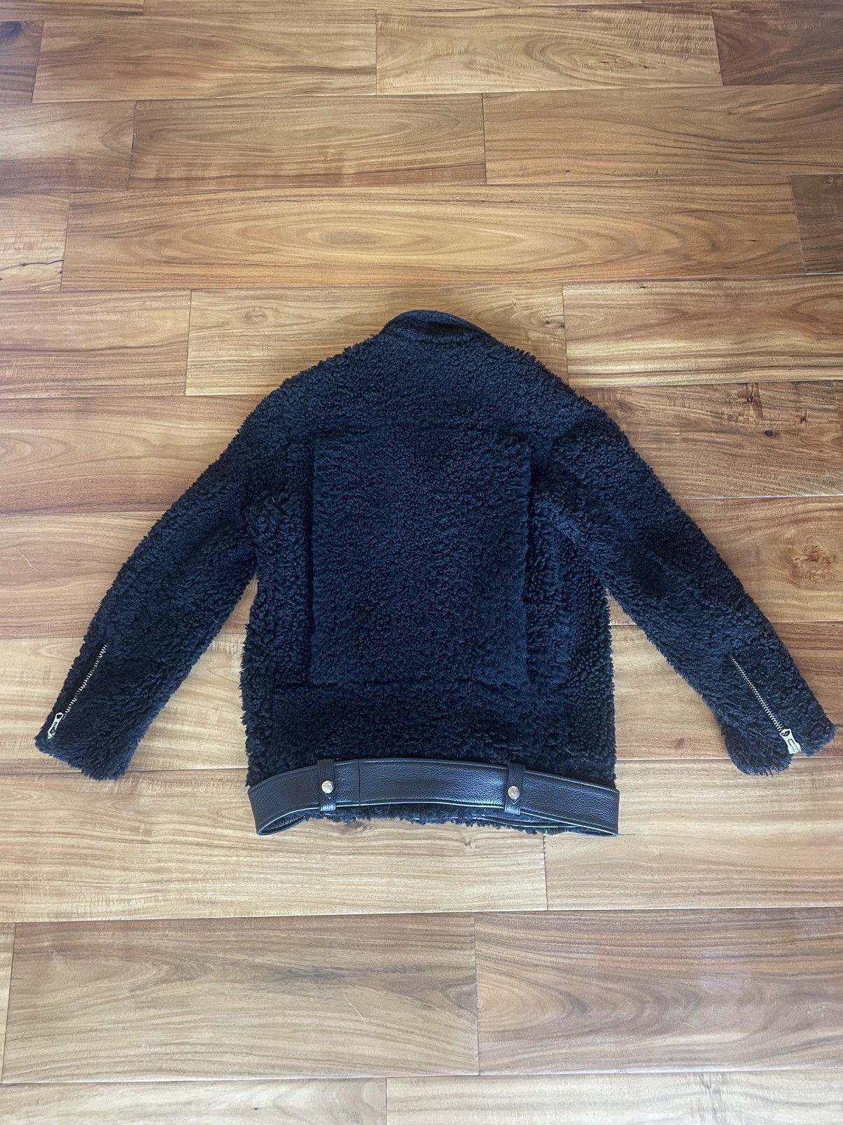 Acne Studios More Teddy AW14 Shearling Leather Moto Size XS / US 0-2 / IT 36-38 - 2 Thumbnail