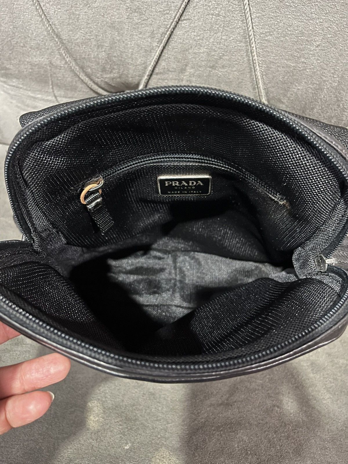Leather × Prada Authentic PRADA Leather Backpack Size ONE SIZE - 17 Thumbnail