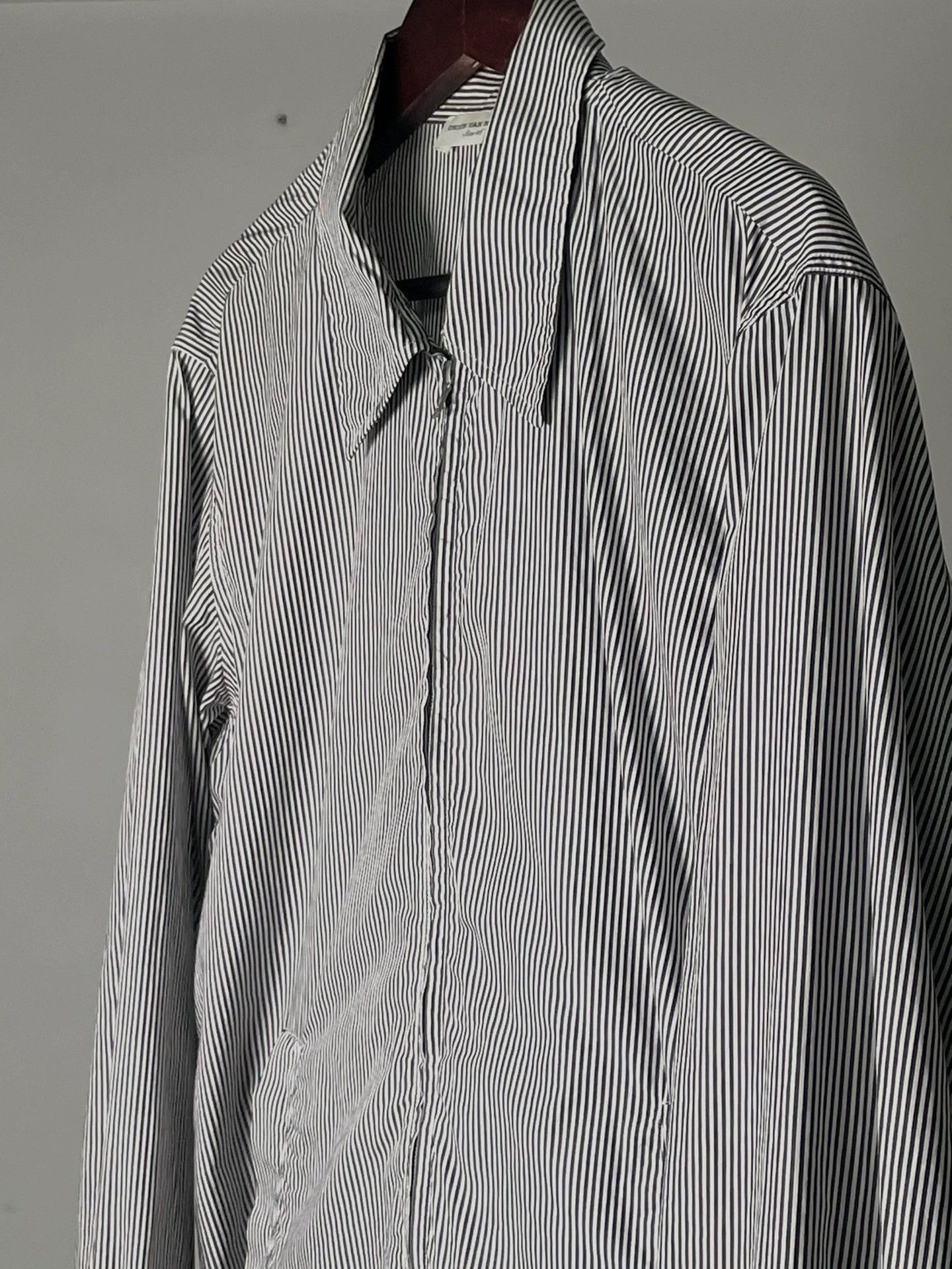 Dries Van Noten Striped Long Sleeve Button-Up Shirt Size US S / EU 44-46 / 1 - 3 Thumbnail