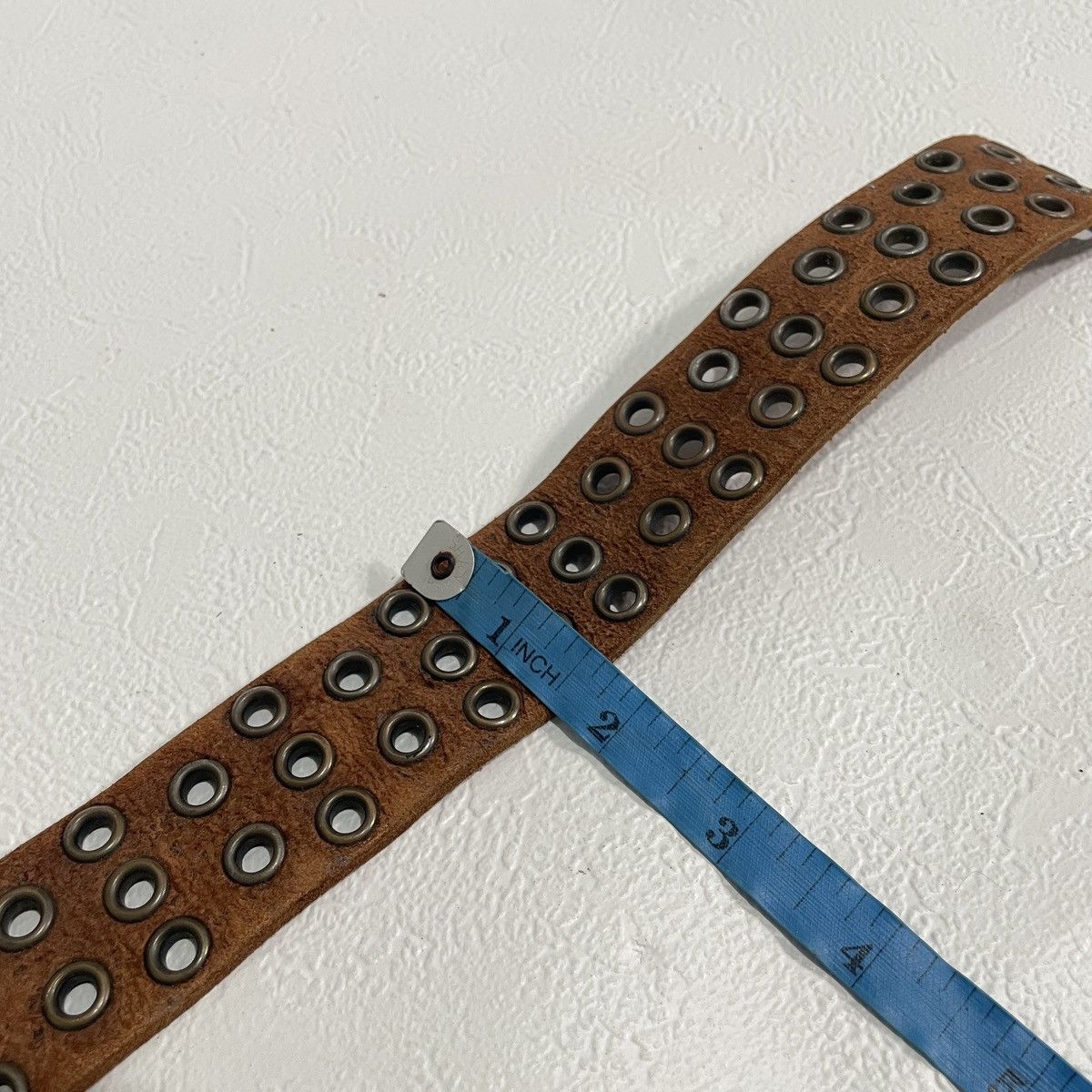 If Six Was Nine Vintage y2k studded ring leather belts Size ONE SIZE - 4 Thumbnail