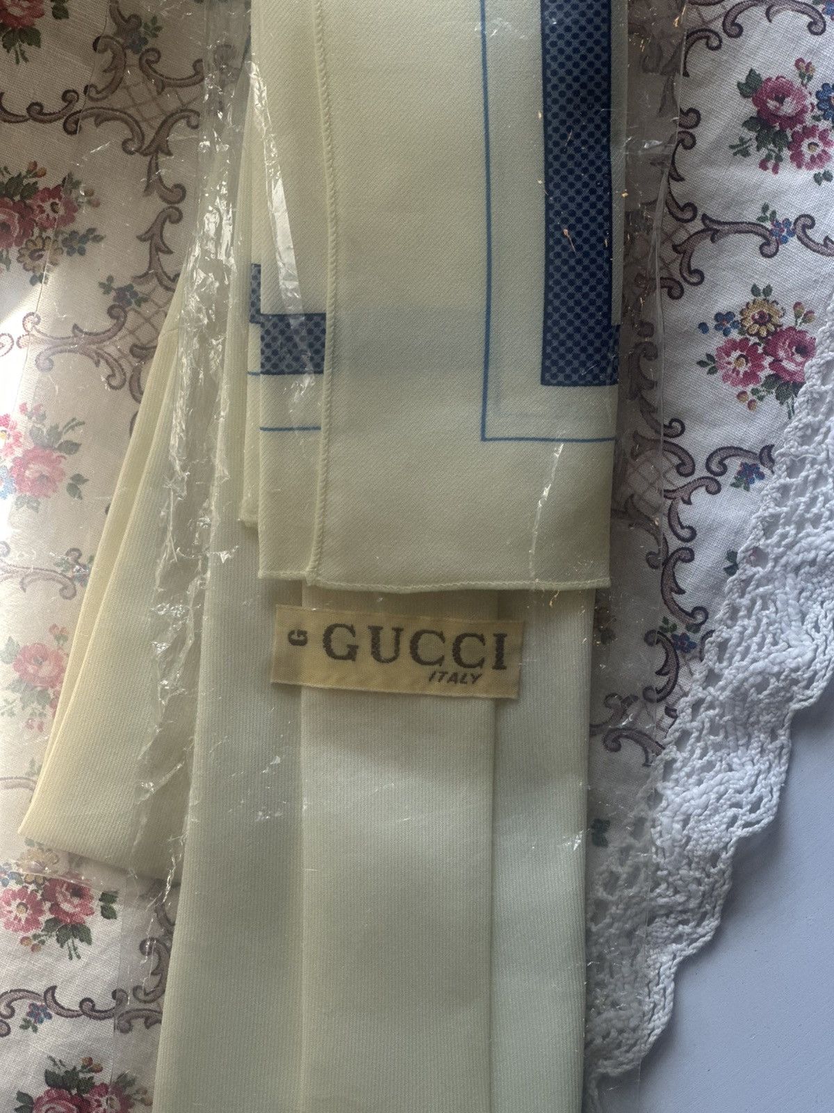 Gucci VINTAGE GUCCI TIE Size 36 - 2 Thumbnail