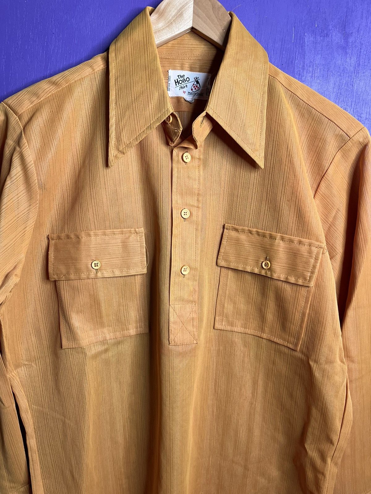 Hobo × Vintage Vintage 70s The hobo shirt quarter button shirt Size US M / EU 48-50 / 2 - 3 Thumbnail
