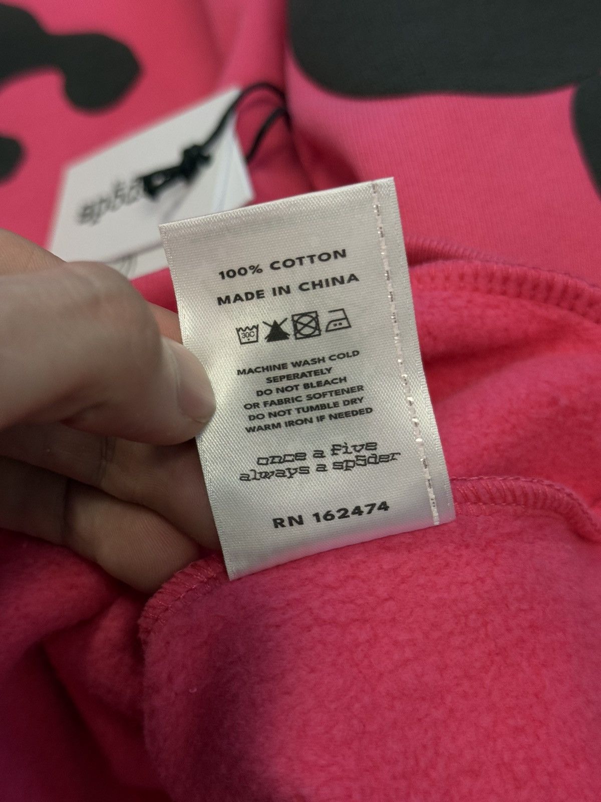Sp5der Sp5der Worldwide Pink Hoodie Size Large (NEW) Size US L / EU 52-54 / 3 - 10 Thumbnail