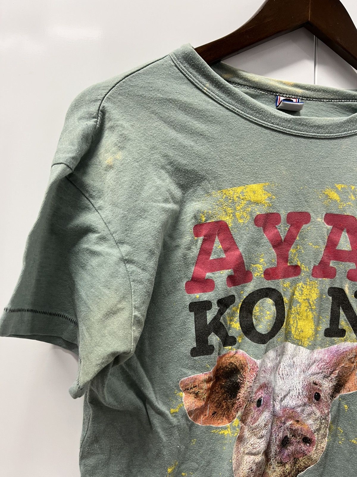 Vintage Y2K 2000's VTG Vintage Ayaw Ko Ng Pig Filipino Humor T Shirt Size US M / EU 48-50 / 2 - 5 Thumbnail
