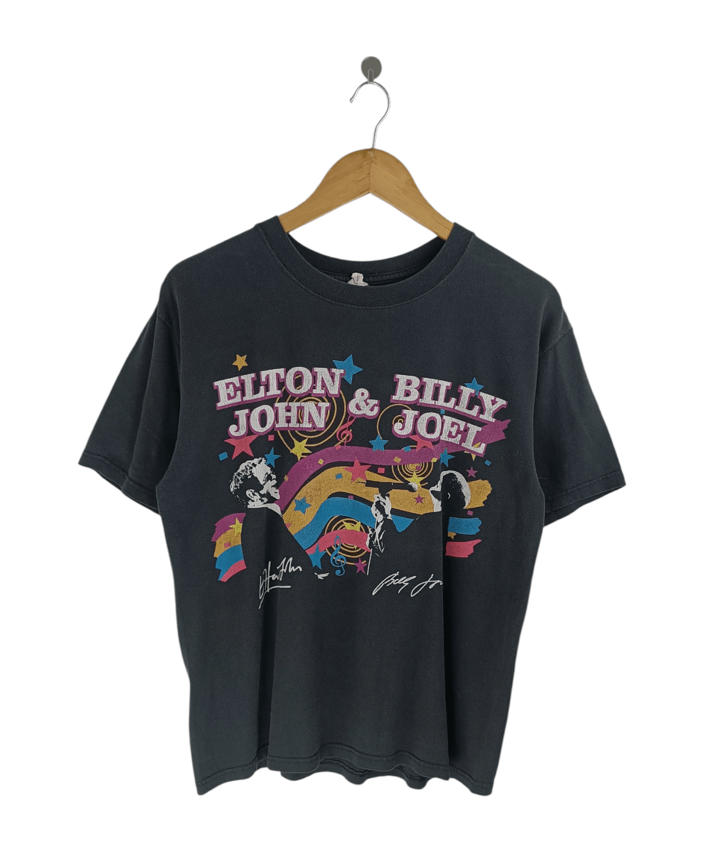 Band Tees VINTAGE '09 BILLY JOEL & ELTON JOHN FACE2FACE TOUR VERY RARE Size US M / EU 48-50 / 2 - 1 Thumbnail