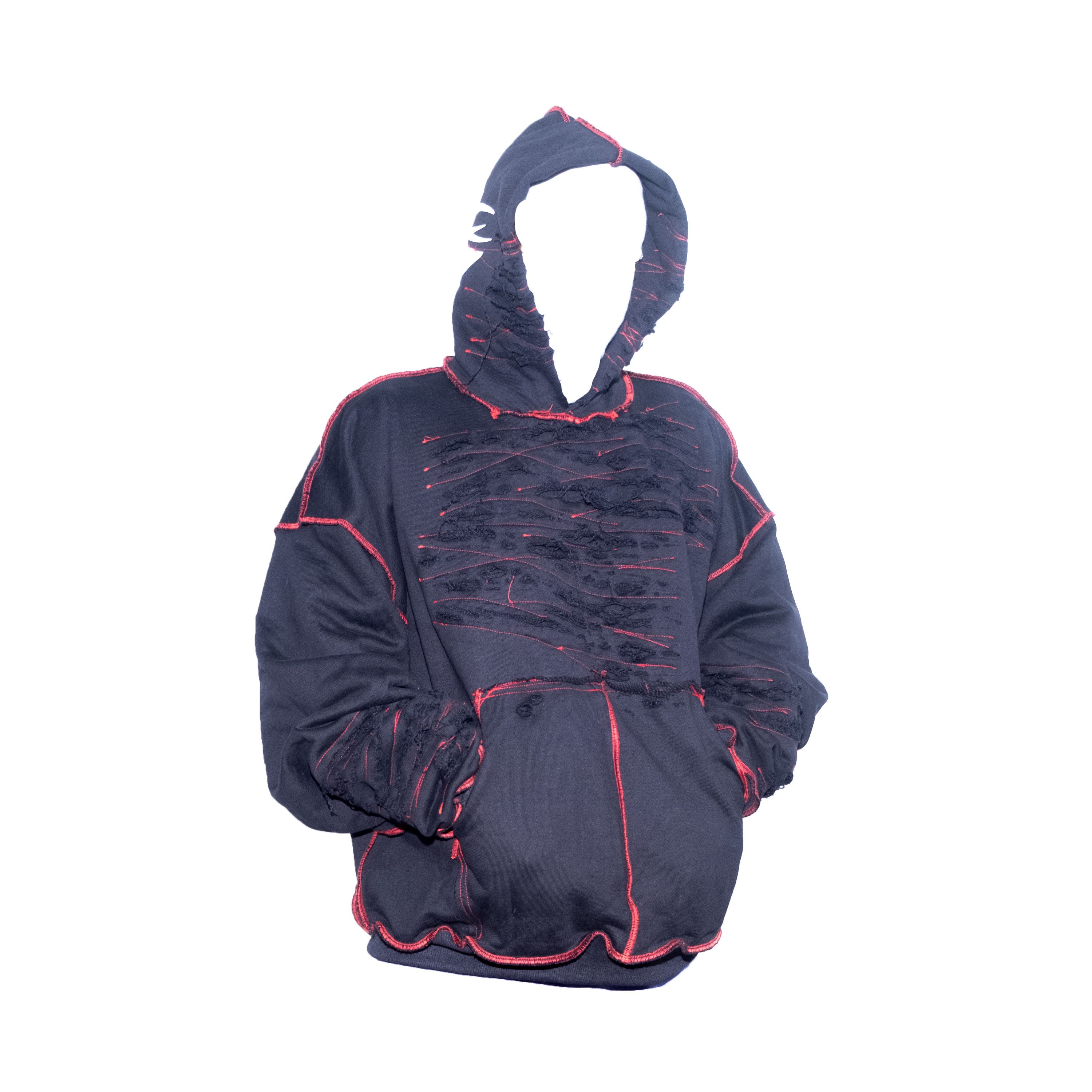 Other Dİstressed Heavyweight Hoodie Size US L / EU 52-54 / 3 - 2 Thumbnail