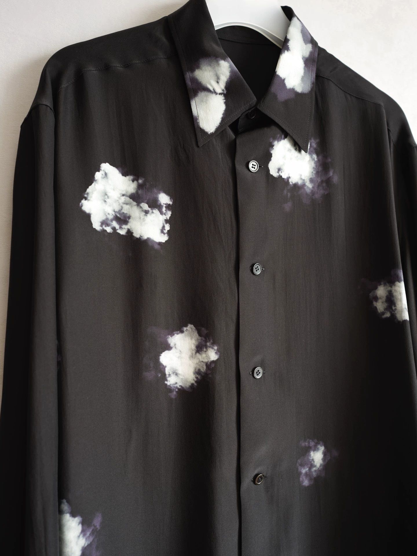 Yohji Yamamoto Yohji Yamamoto 25SS Cloud Silk Shirt - Yohji Yamamoto Size US M / EU 48-50 / 2 - 3 Thumbnail