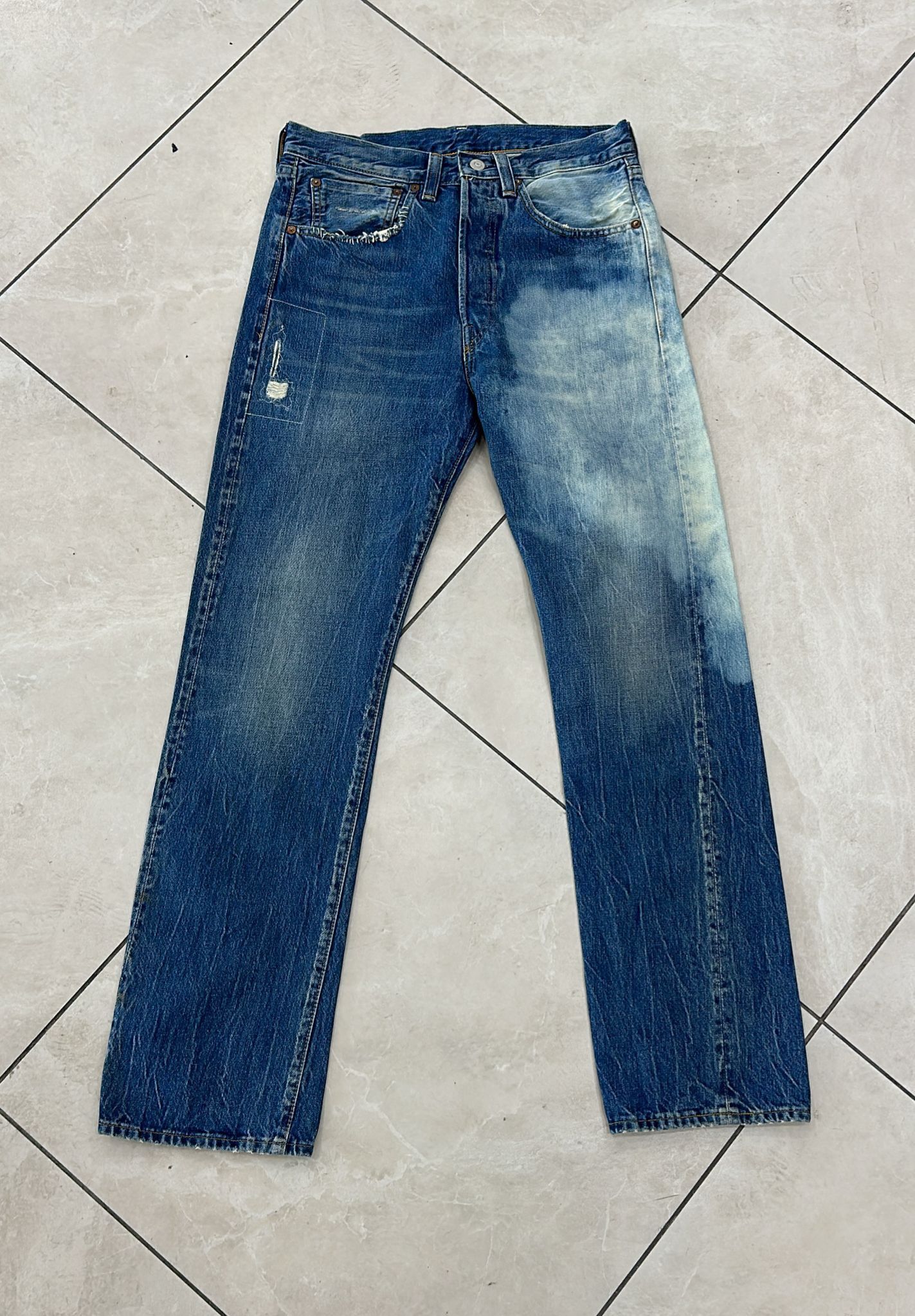 Levi's Vintage Clothing LVC Levi's Vintage Clothing 1947 501XX BigE Selvedge Jeans Size US 31 - 1 Thumbnail