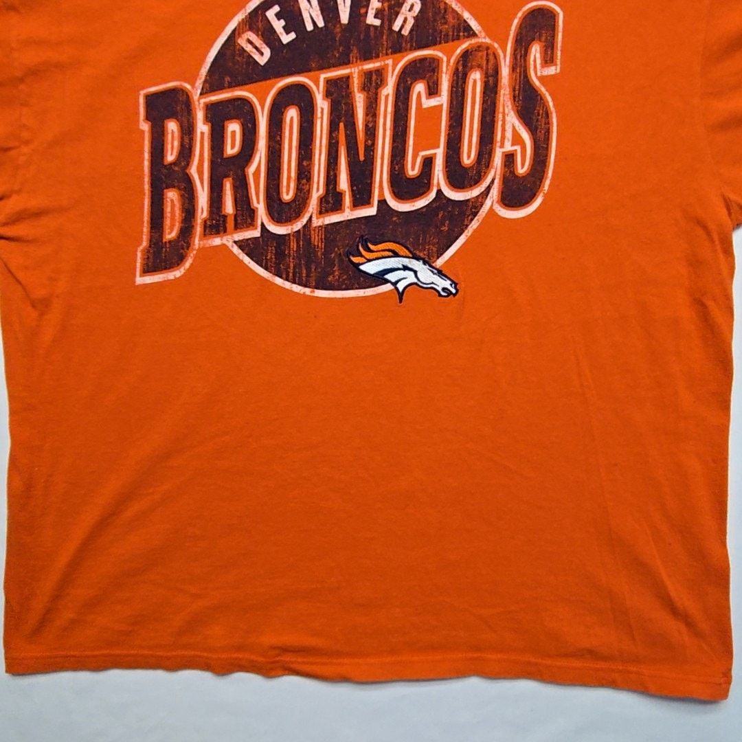 NFL Denver Broncos NFL Orange Embroidered 2XL Football Shirt Size US XXL / EU 58 / 5 - 4 Thumbnail