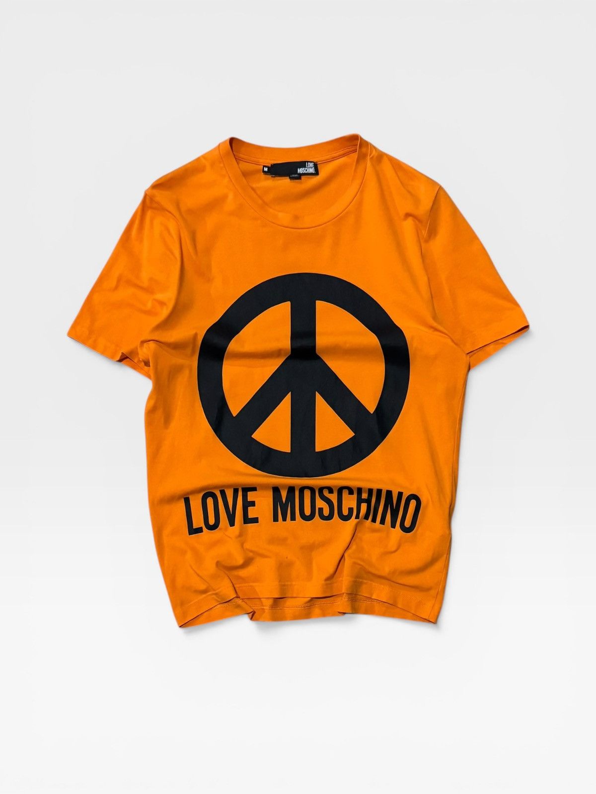 Moschino Love Moschino Peace Logo T-Shirt Size US M / EU 48-50 / 2 - 1 Thumbnail