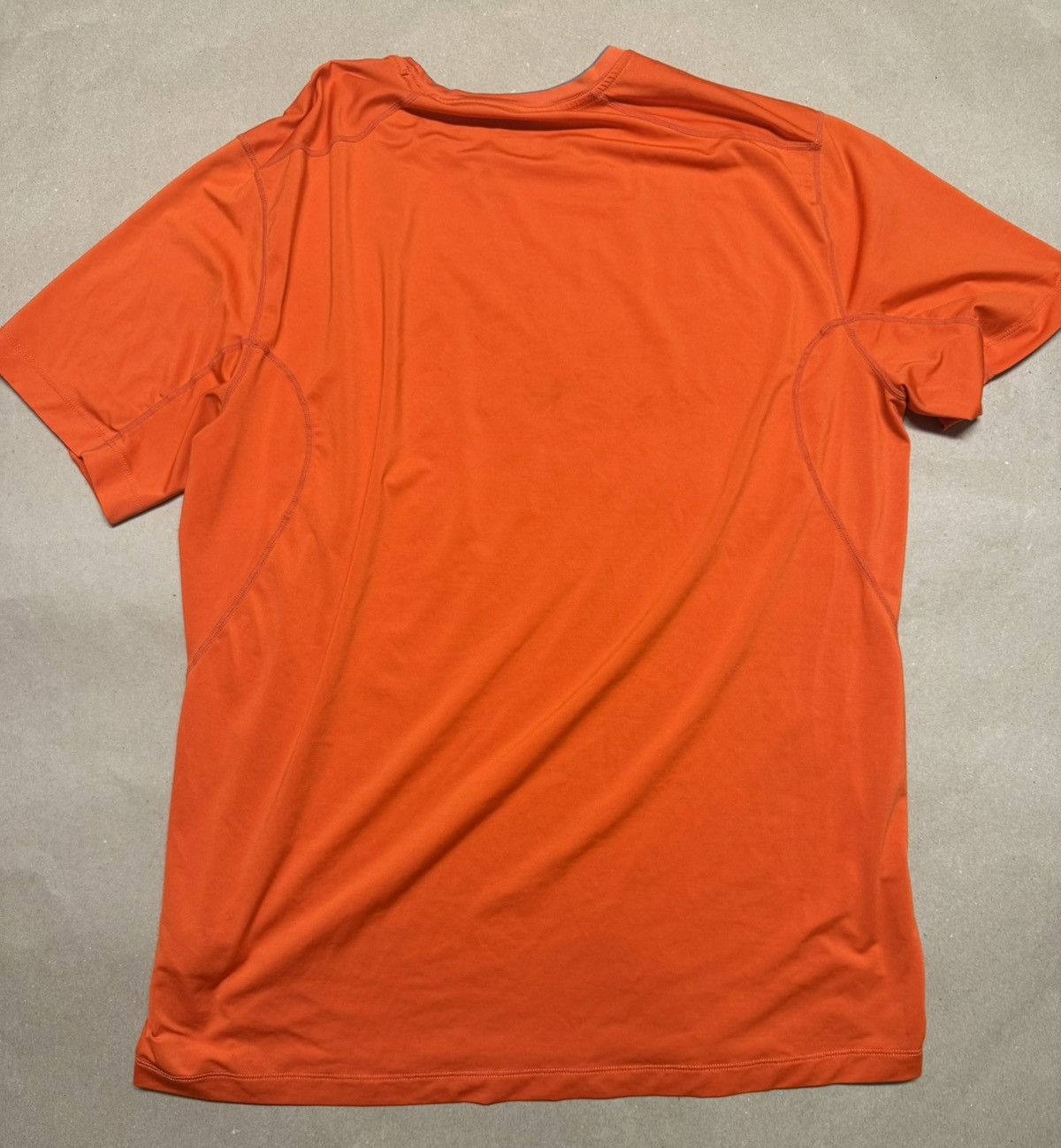Nike Nike Pro DriFit Orange Workout T Shirt Rare Extra Large XL! Size US XL / EU 56 / 4 - 2 Thumbnail