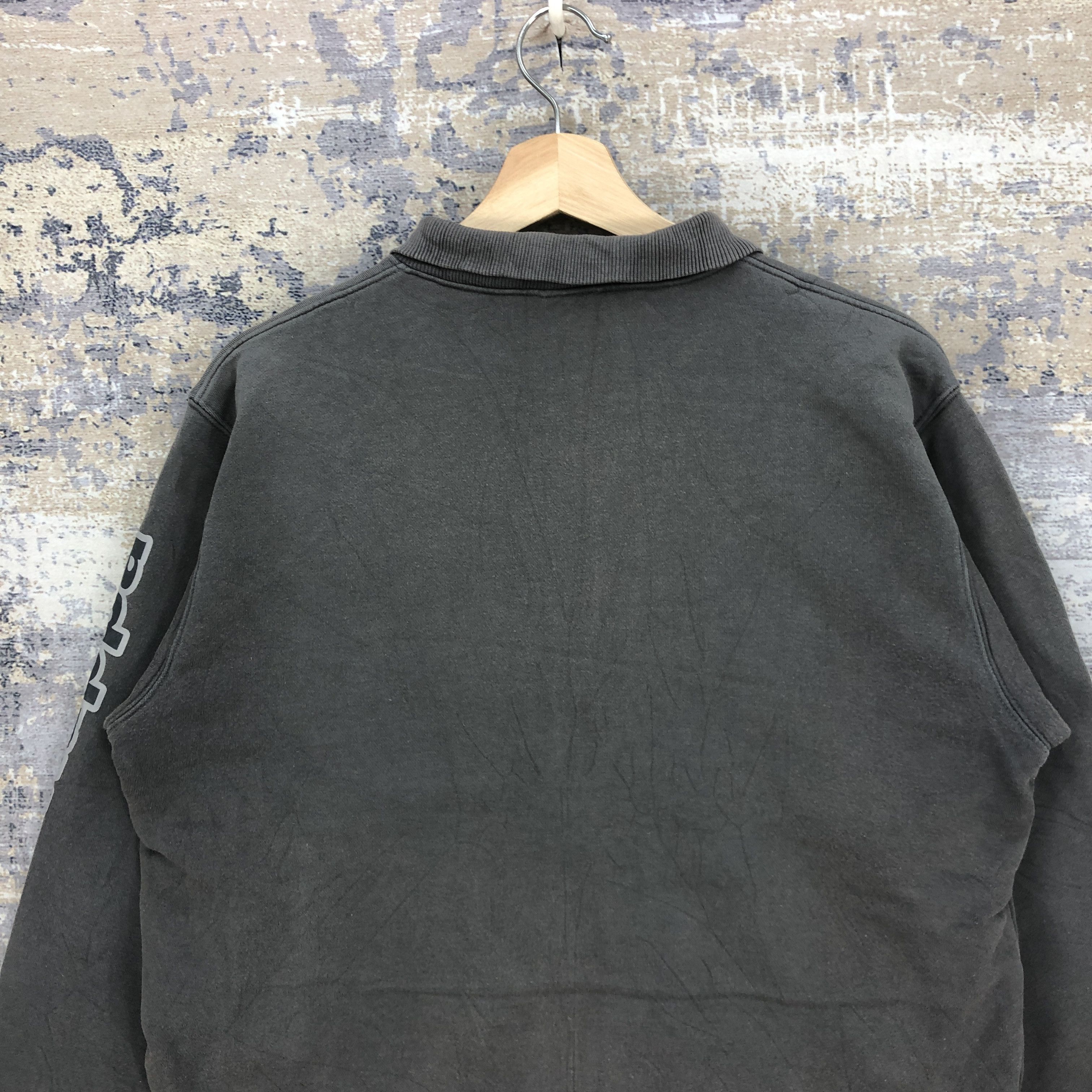 Kappa × Vintage Vintage 90's Kappa Zipper Sweater Kappa Sweatshirt Jumper Size US M / EU 48-50 / 2 - 4 Thumbnail