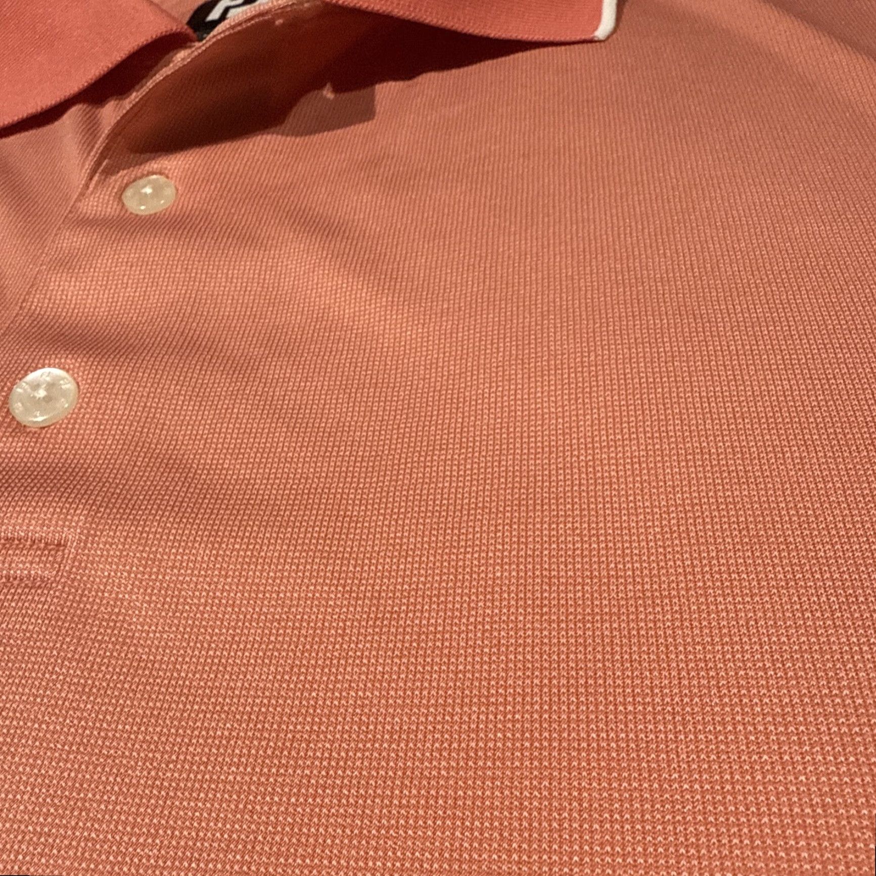 Footjoy FootJoy Polo Shirt Mens Medium Pink White Dots Geometric Performance Golf Shirt polo Mens Medium Pink White Dots Geometric Golf Size US M / EU 48-50 / 2 - 4 Thumbnail