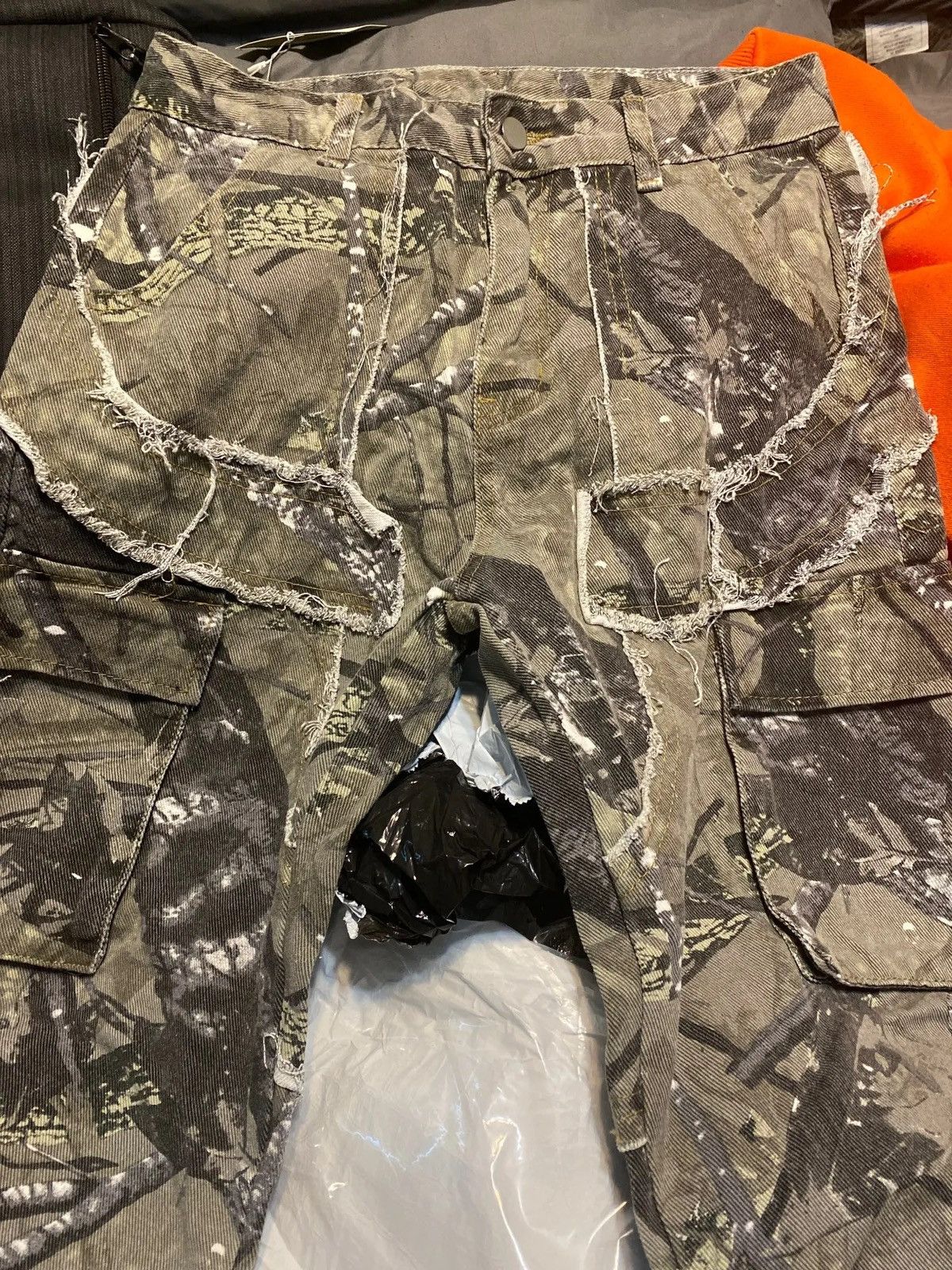 Japanese Brand Camouflage Y2K Fashion Baggy Jeans Cargo Pants Size US 30 / EU 46 - 10 Thumbnail
