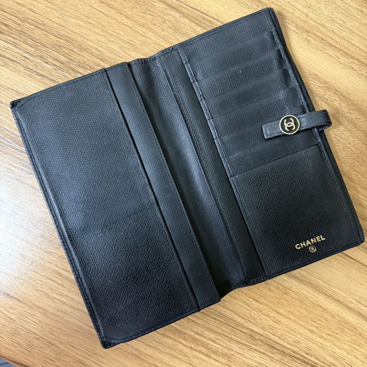 Chanel Vintage Chanel Long Wallet 9154697 Size ONE SIZE - 4 Thumbnail