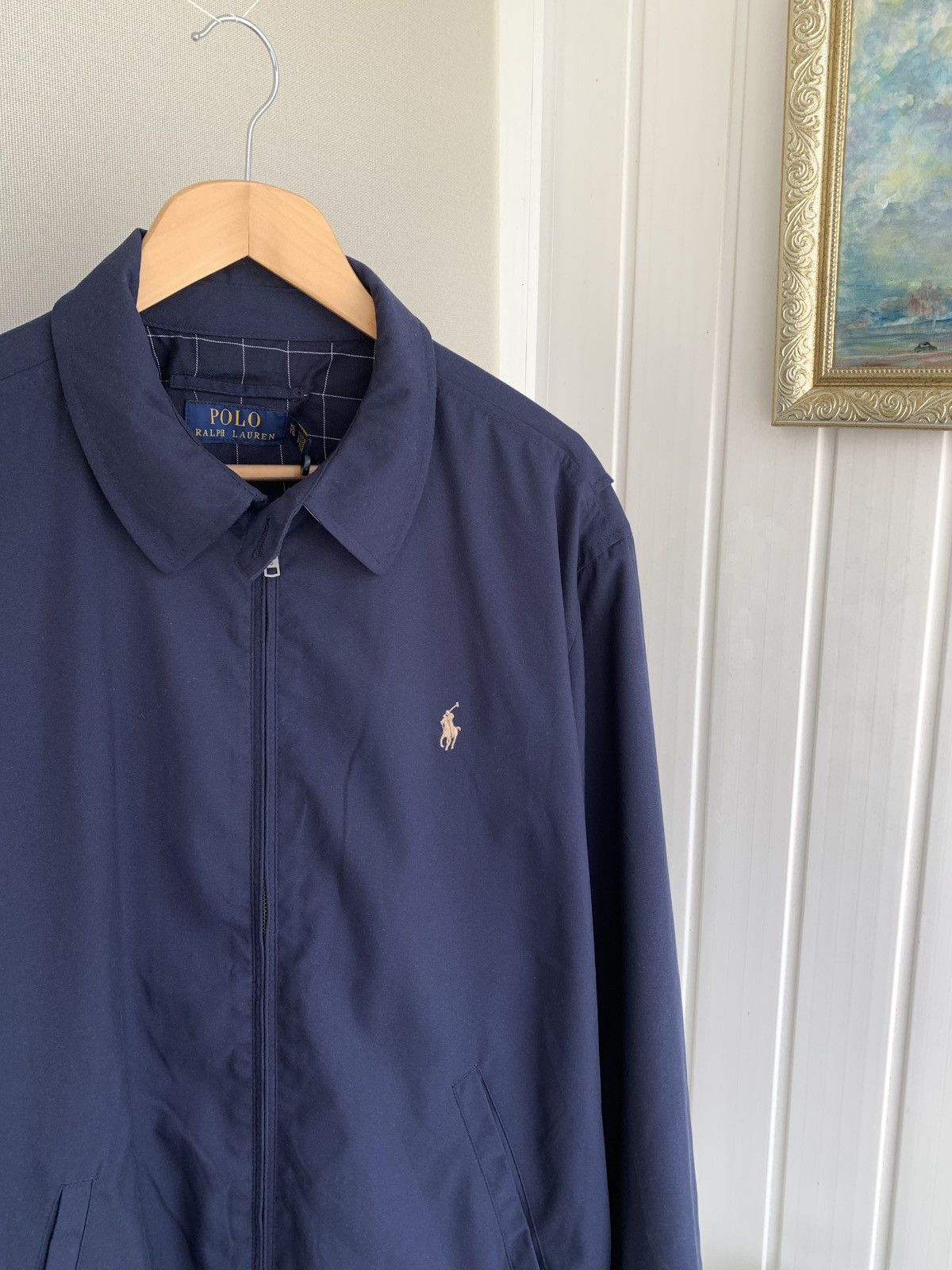 Polo Ralph Lauren × Ralph Lauren Polo Ralph Lauren Navy Zip Jacket Mens Size XL Size US XL / EU 56 / 4 - 3 Thumbnail