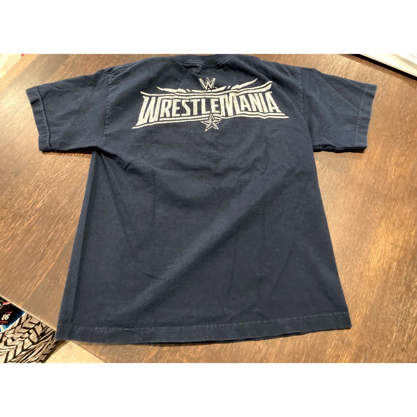 X-LARGE VINTAGE WWE Wrestlemania 32 TX 32 WWF Authentic T Shirt Black Large Size US L / EU 52-54 / 3 - 4 Thumbnail