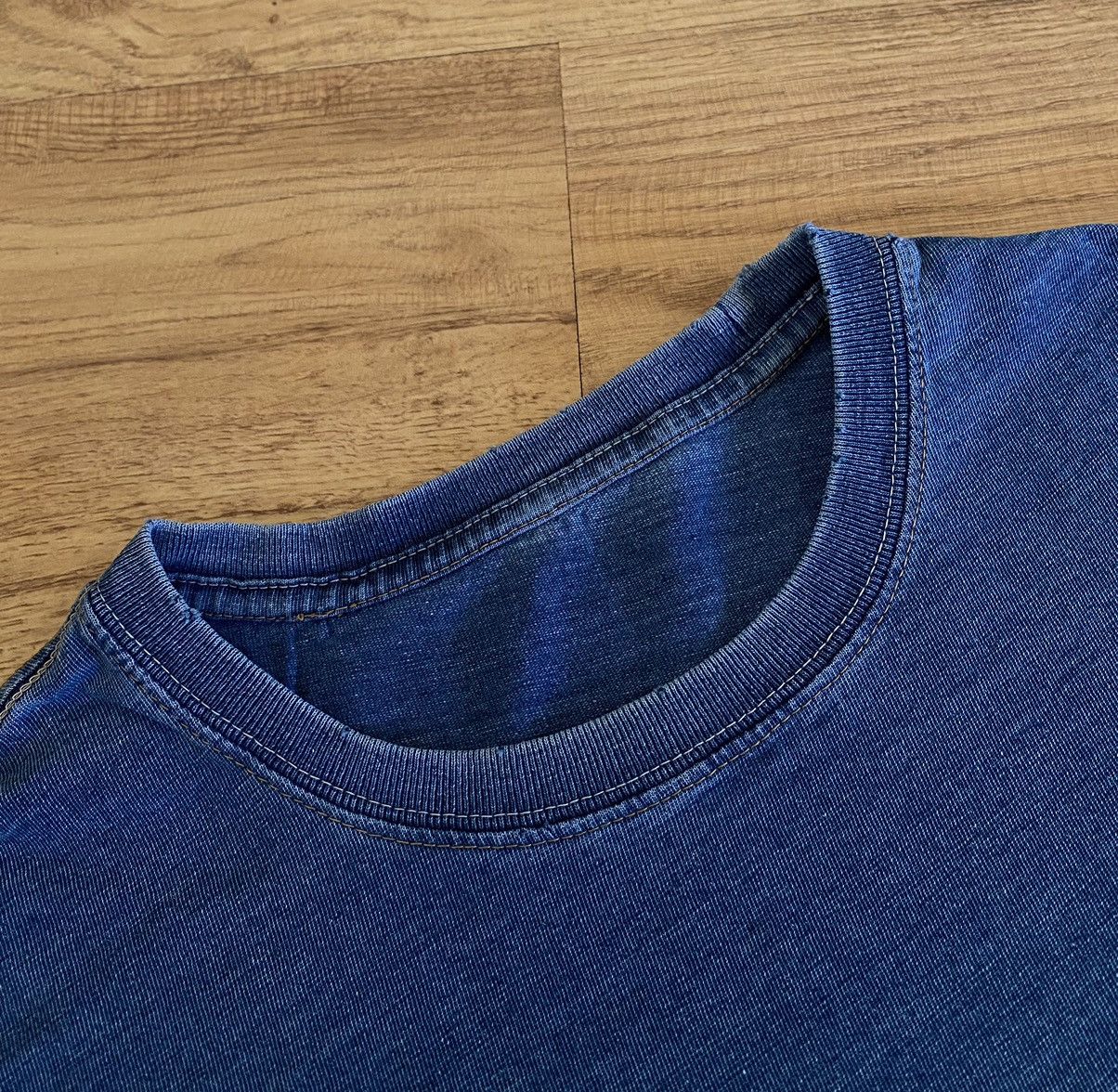 Maharishi Maharishi Denim Pocket Logo Tee x Vintage x Avant Garde Size US M / EU 48-50 / 2 - 10 Thumbnail
