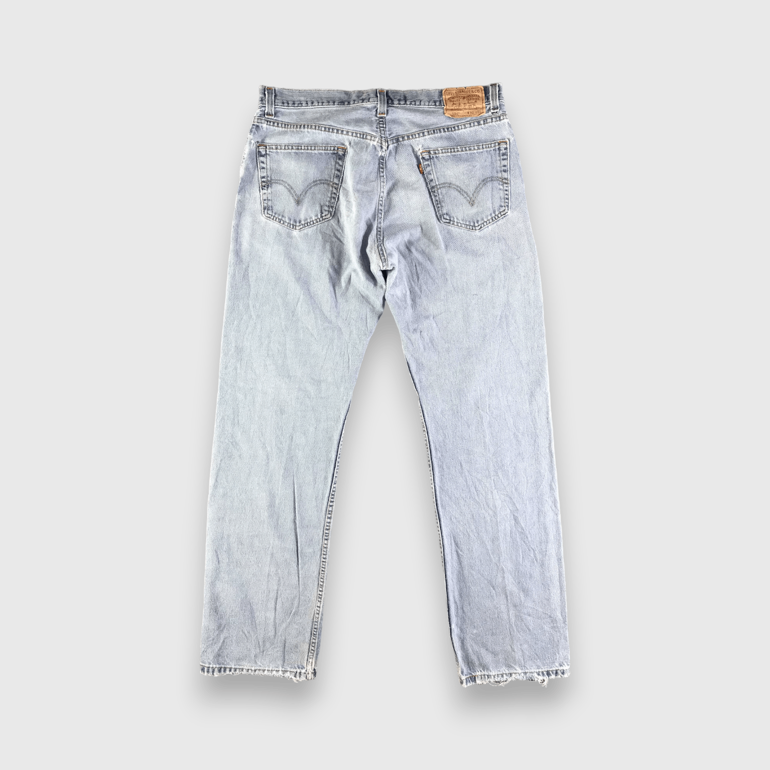 Levi's Vintage Light Wash Levis 505 Jeans-J3721 Size US 37 - 2 Thumbnail