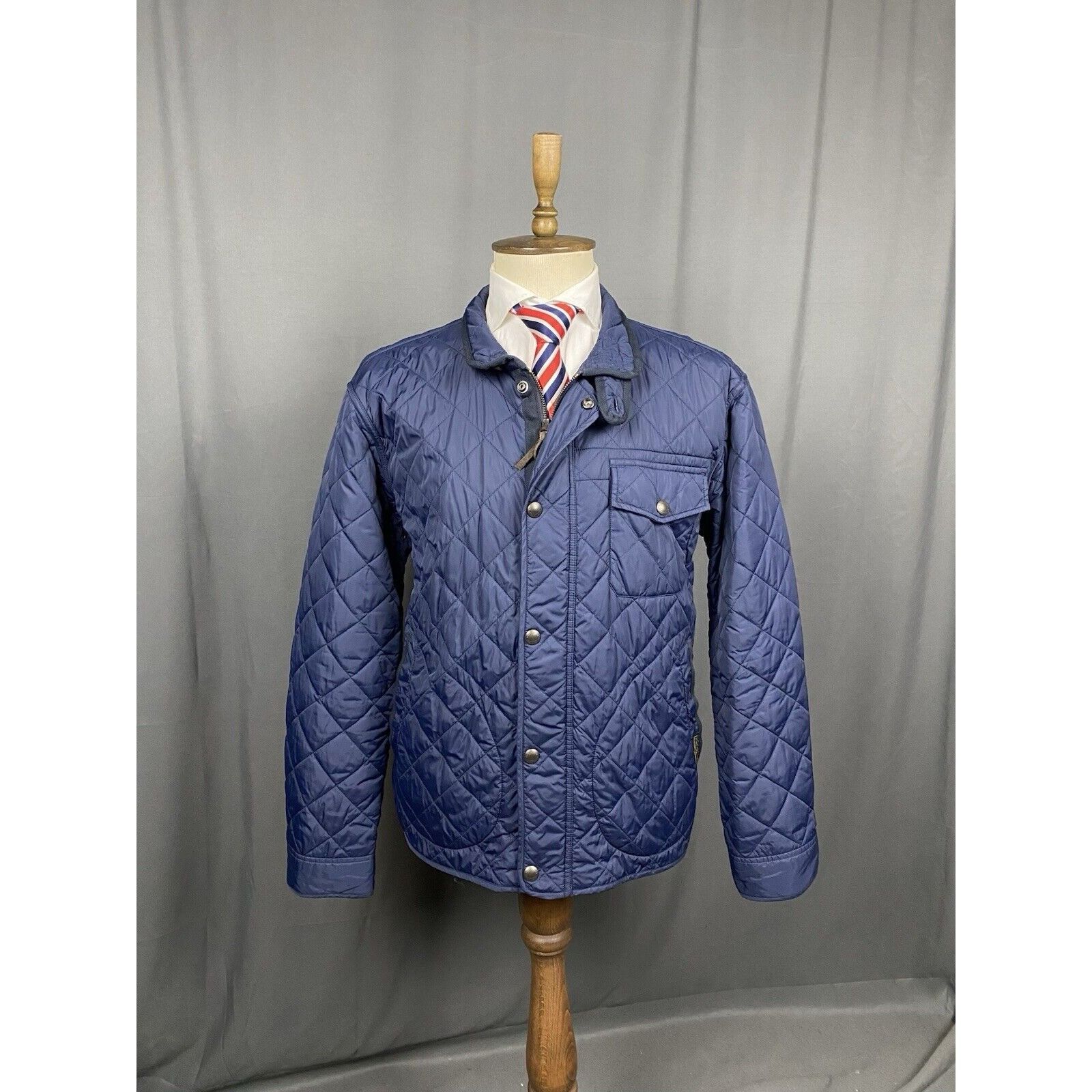 Polo Ralph Lauren Polo Ralph Lauren Men's Blue Quilted Jacket Size 2XL Size US XXL / EU 58 / 5 - 1 Thumbnail