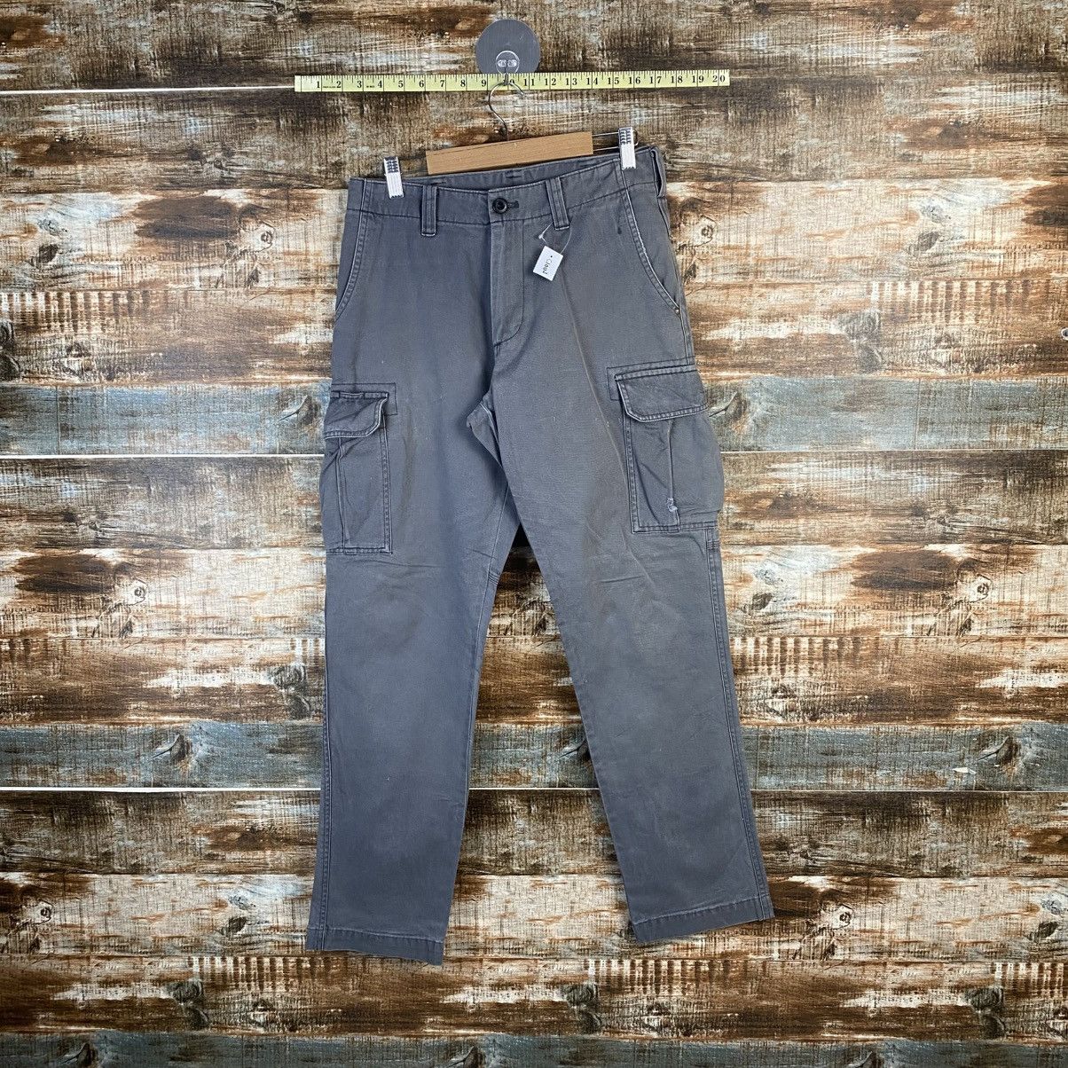 Japanese Brand DL Burtle Gray Cargo Multipocket Pants #C1002 Size US 29 - 1 Thumbnail