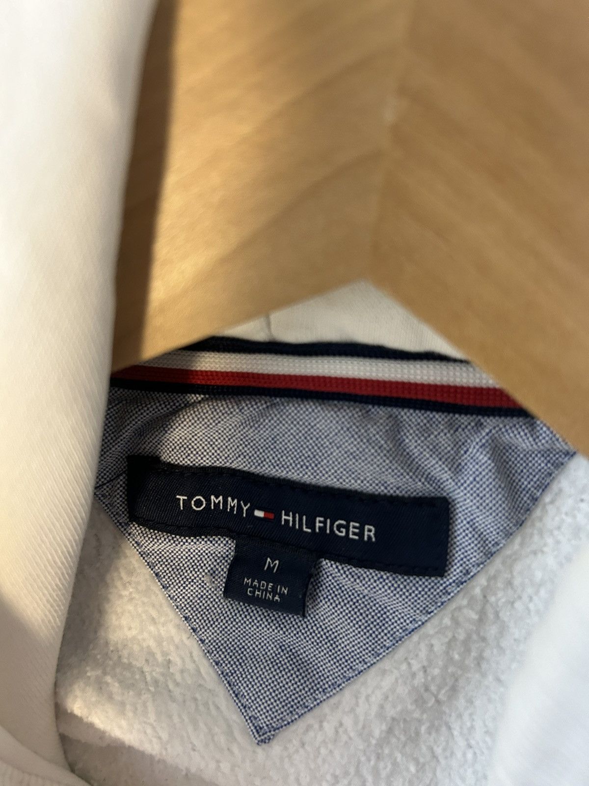 Tommy Hilfiger tommy hilfiger white hoodie Size US M / EU 48-50 / 2 - 3 Thumbnail