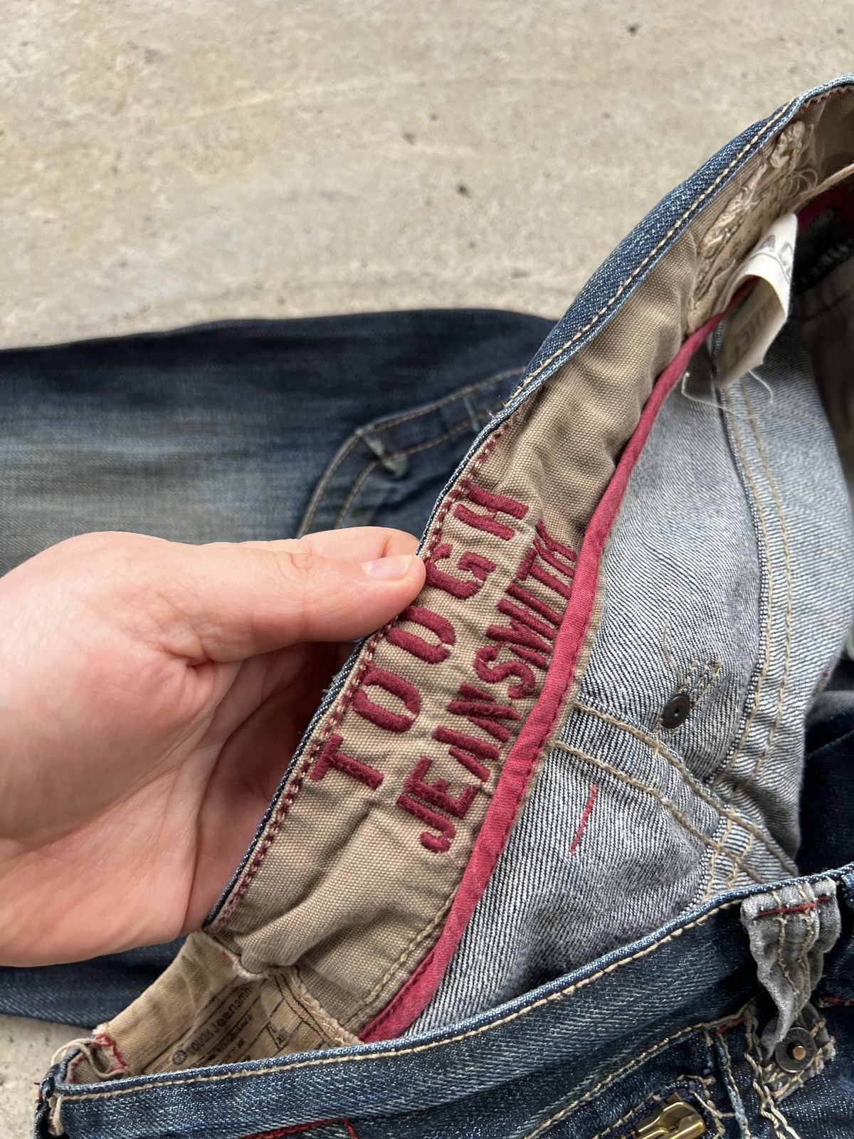 Vintage Y2K Tough Jeansmith Jeans Size US 36 / EU 52 - 8 Thumbnail