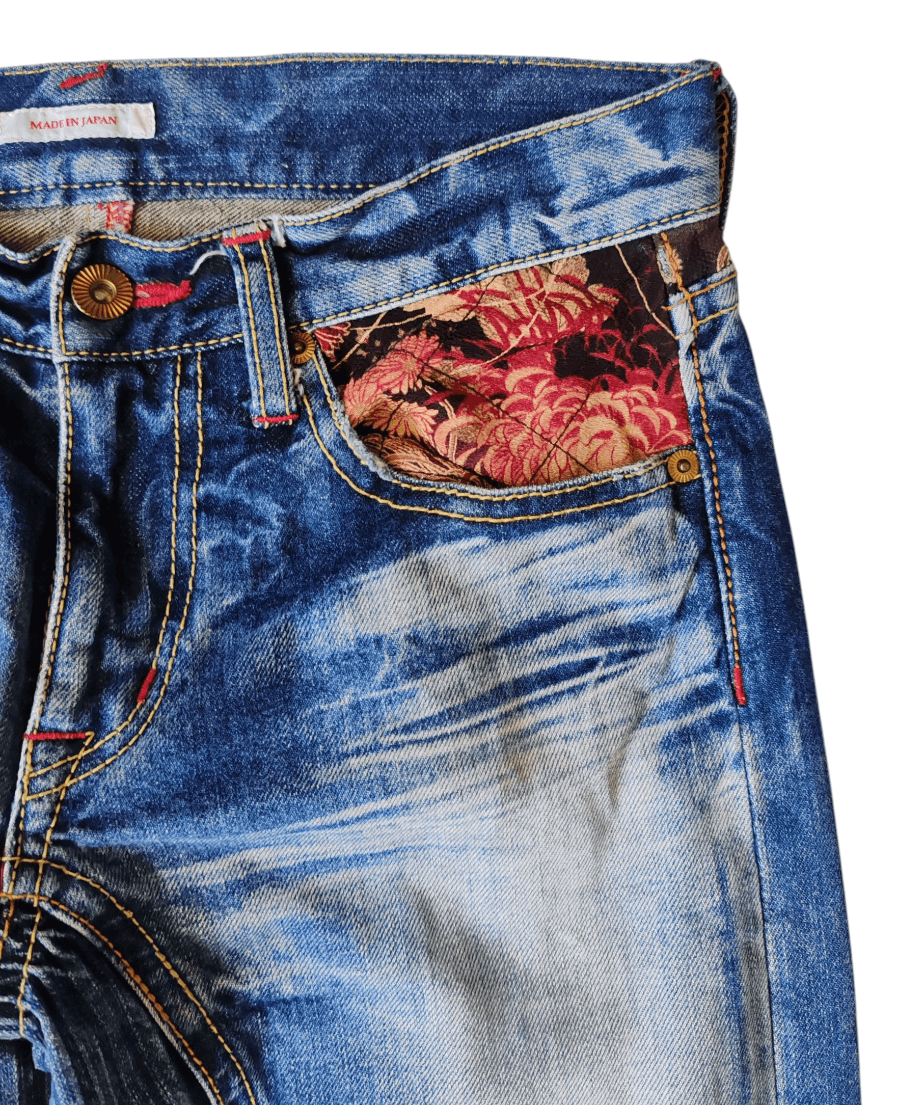 Eternal ETERNAL Distressed Japanese denim jeans size 28 Size US 28 / EU 44 - 6 Thumbnail
