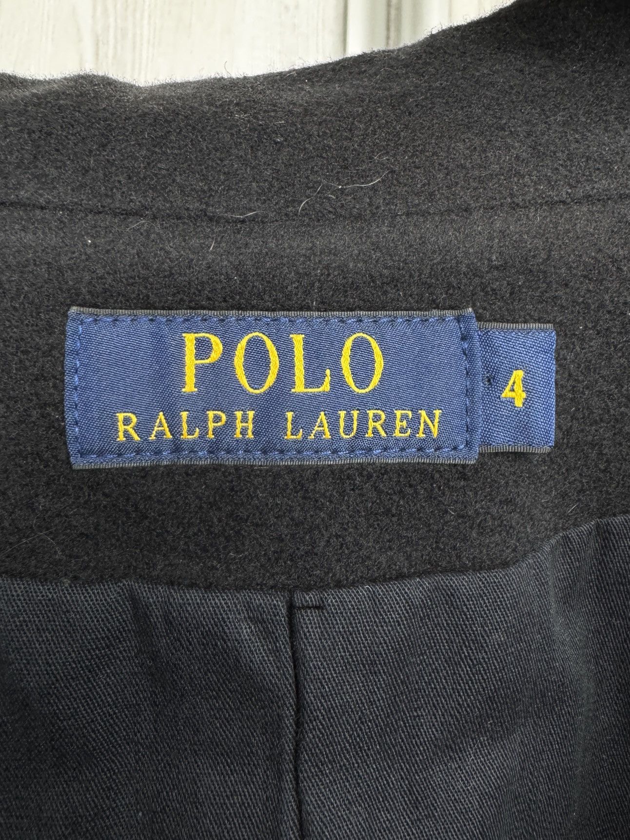 Polo Ralph Lauren Polo Ralph Lauren Double-Breasted Wool blend pea coat size 4 Size S / US 4 / IT 40 - 10 Thumbnail