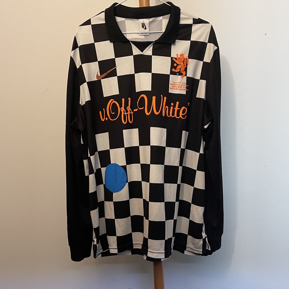 Nike Nike off white shirt football away Virgil abloh